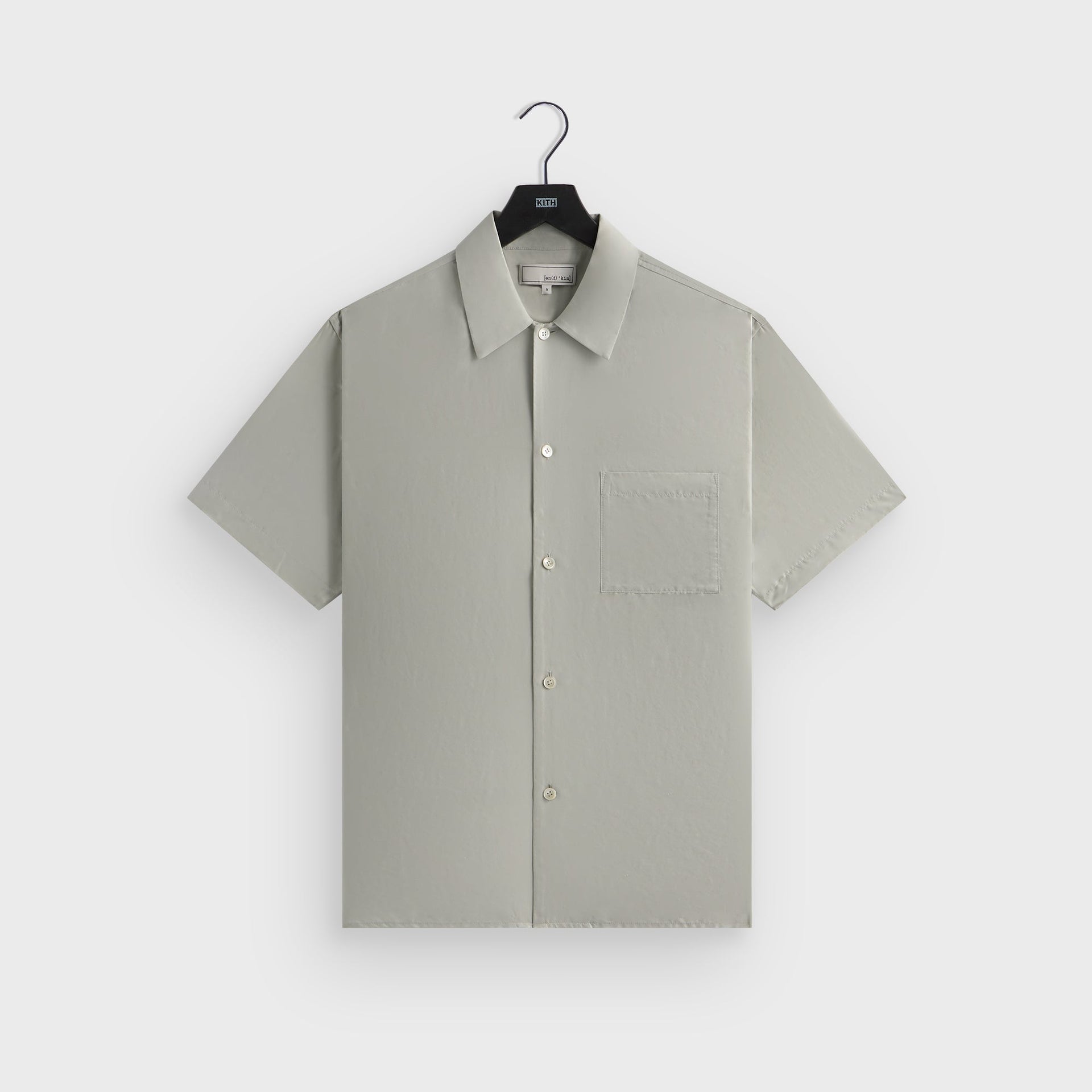 &Kin Silk Habotai Beckham Buttondown - Palais PH