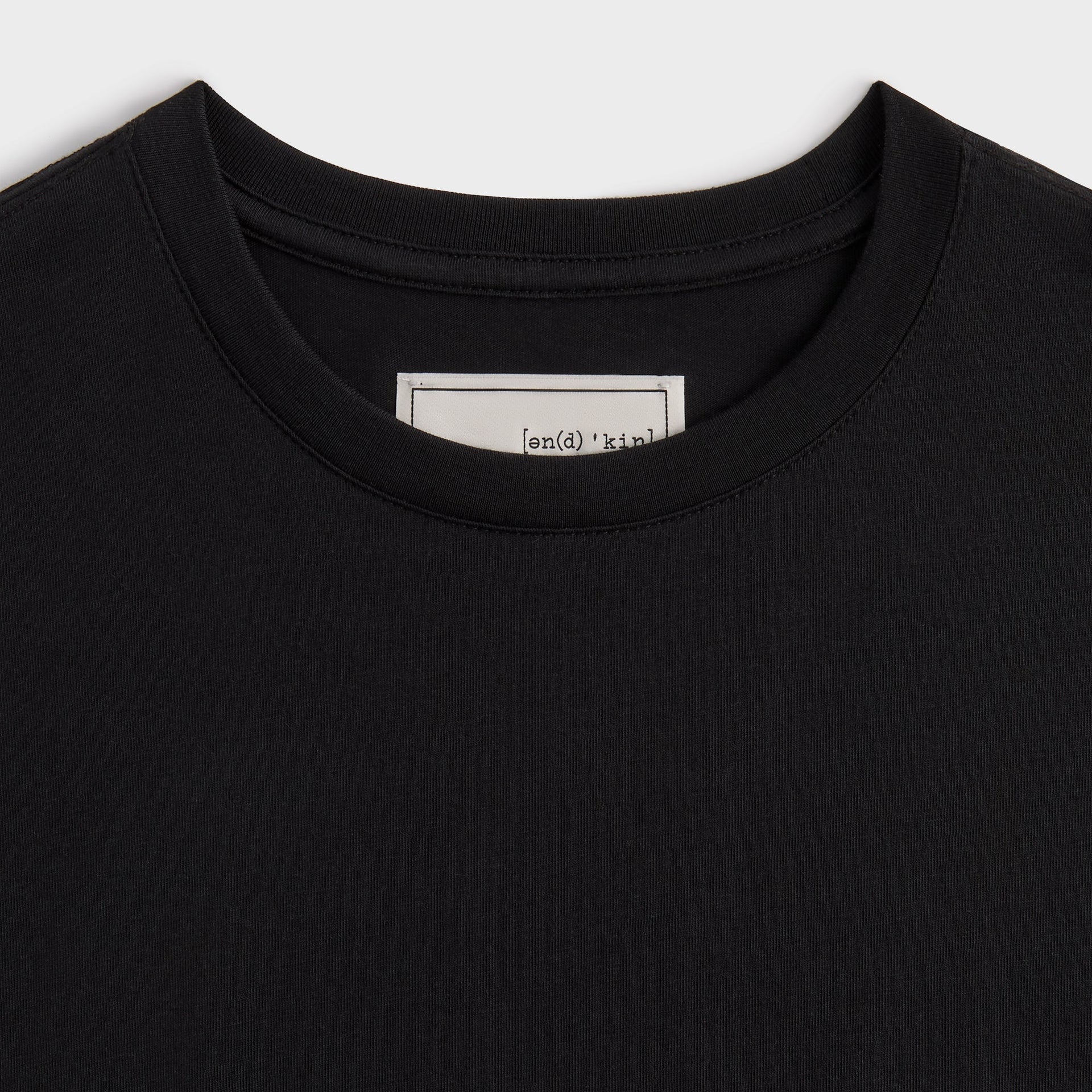 &Kin Pima Jersey Short Sleeve Heathrow Tee - Black PH