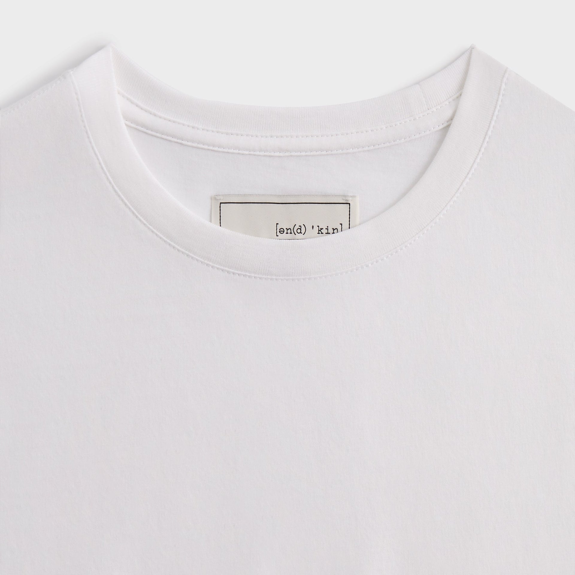 &Kin Pima Jersey Short Sleeve Heathrow Tee - White