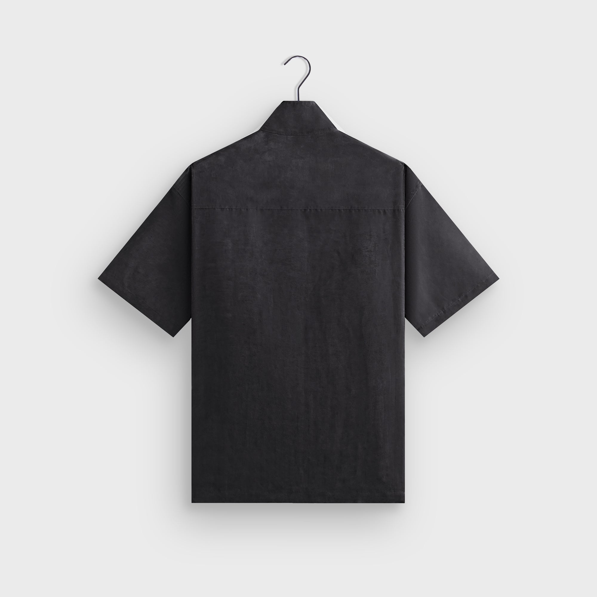 Kith Colton Zip Up Shirt - Black – Kith Europe