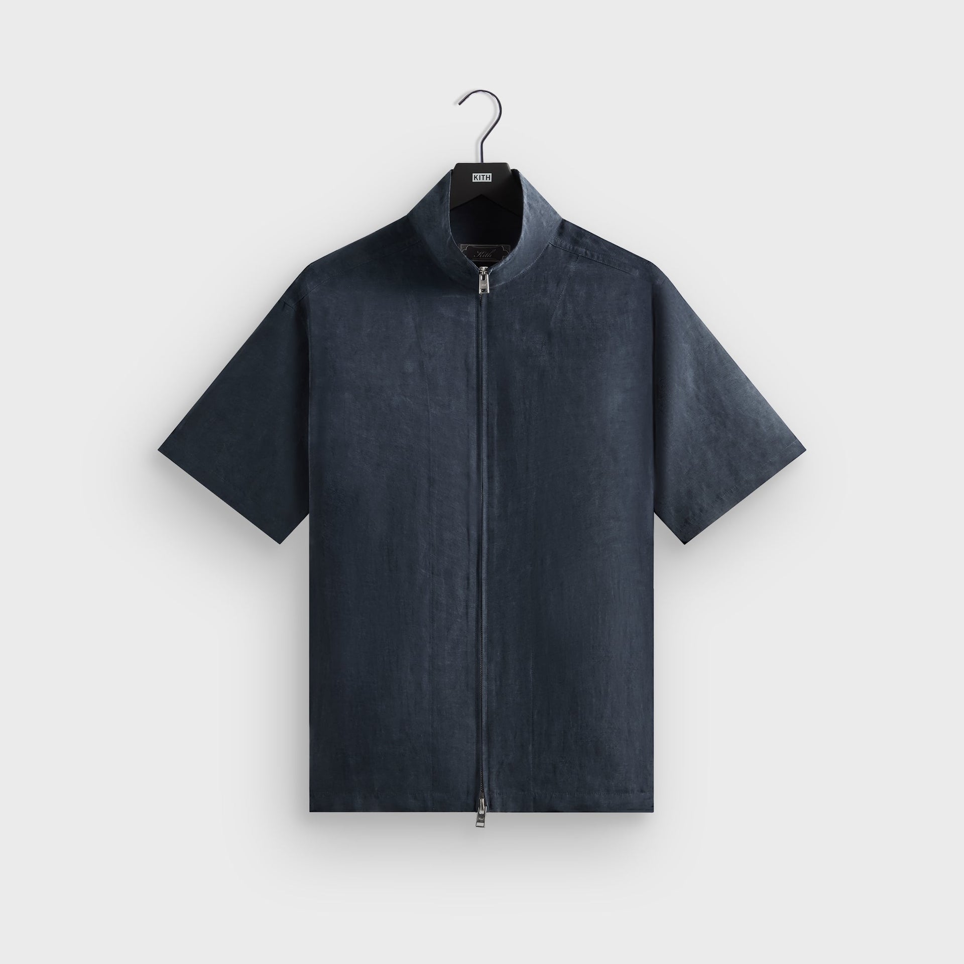 Kith Colton Zip Up Shirt - Nocturnal PH