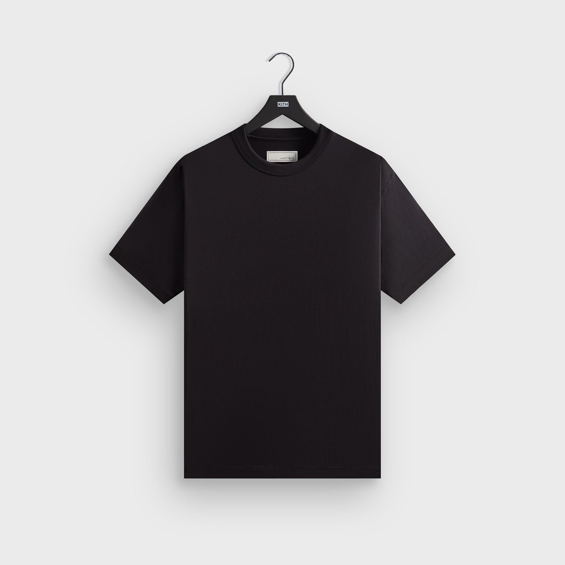 &Kin Pima Jersey Alex Boxy Tee - Black PH