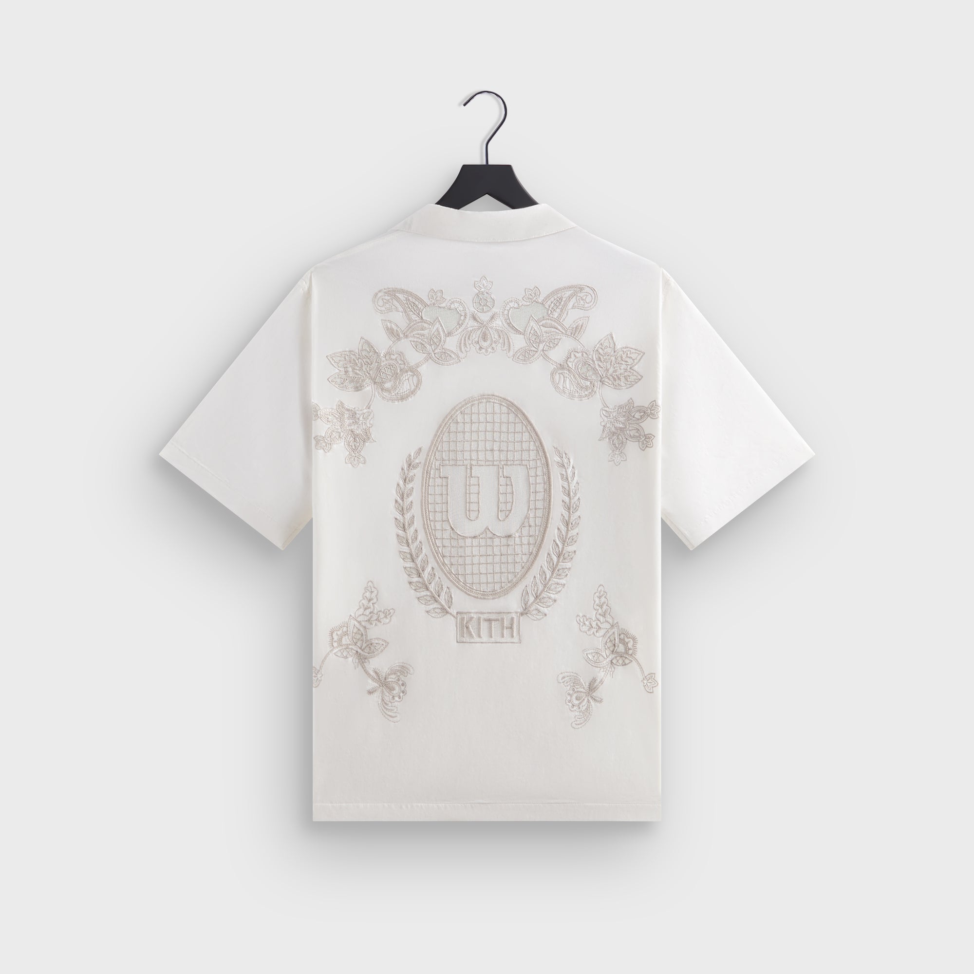 Kith for Wilson Embroidered Mesh Reade Shirt - White – Kith