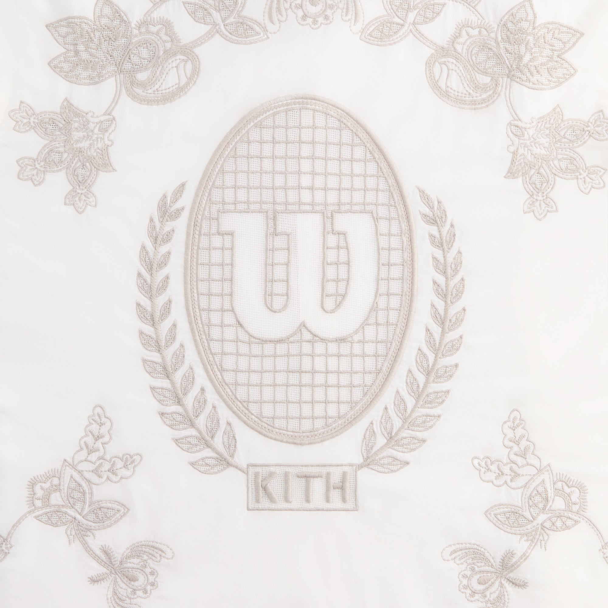 Kith for Wilson Embroidered Mesh Reade Shirt - White – Kith