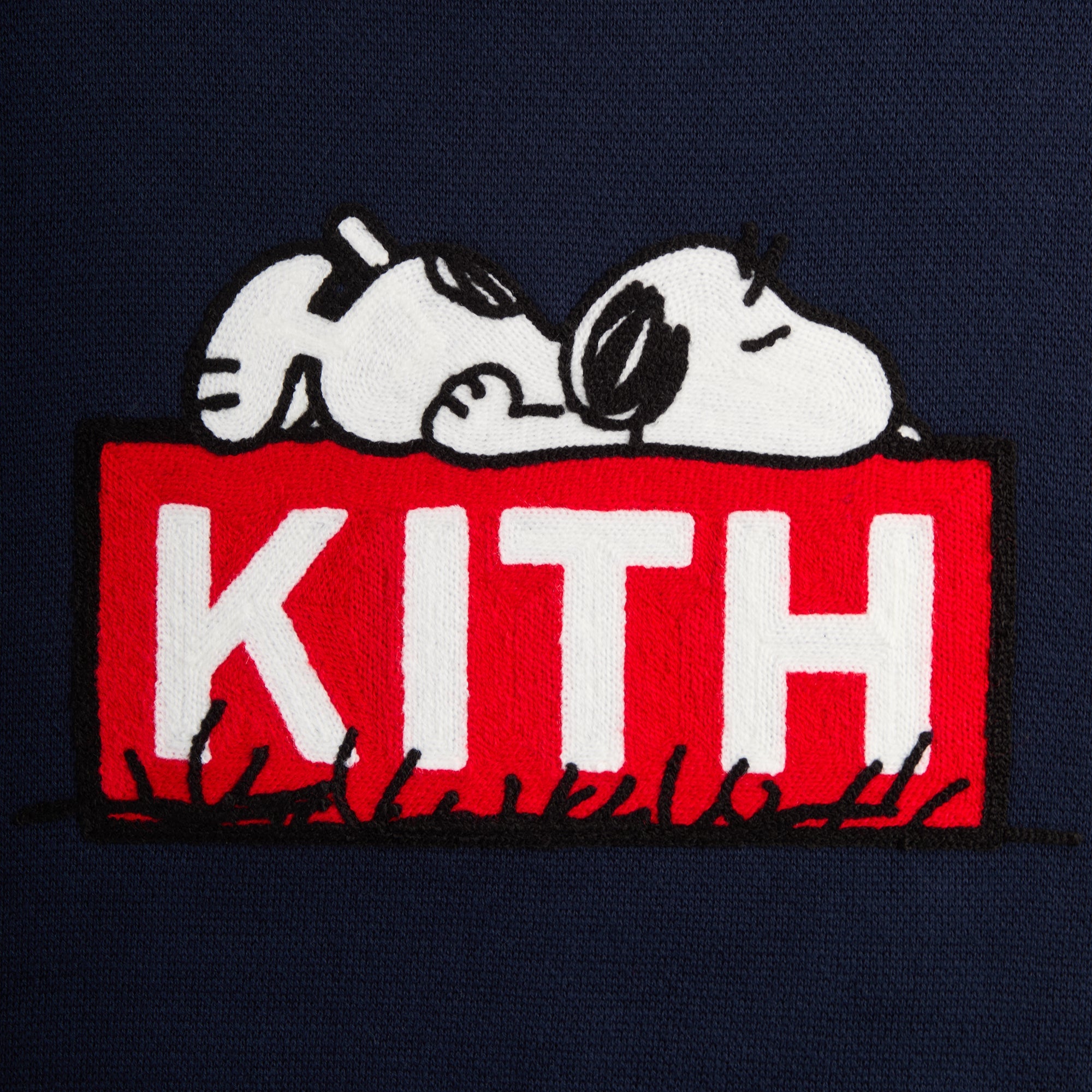 Kith for Peanuts Doghouse Classic Logo Crewneck Sweater