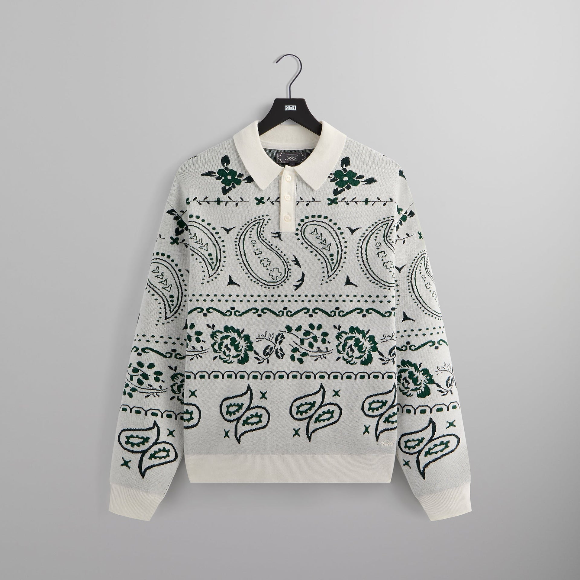 Kith Harmon Rugby Sweater - Sandrift