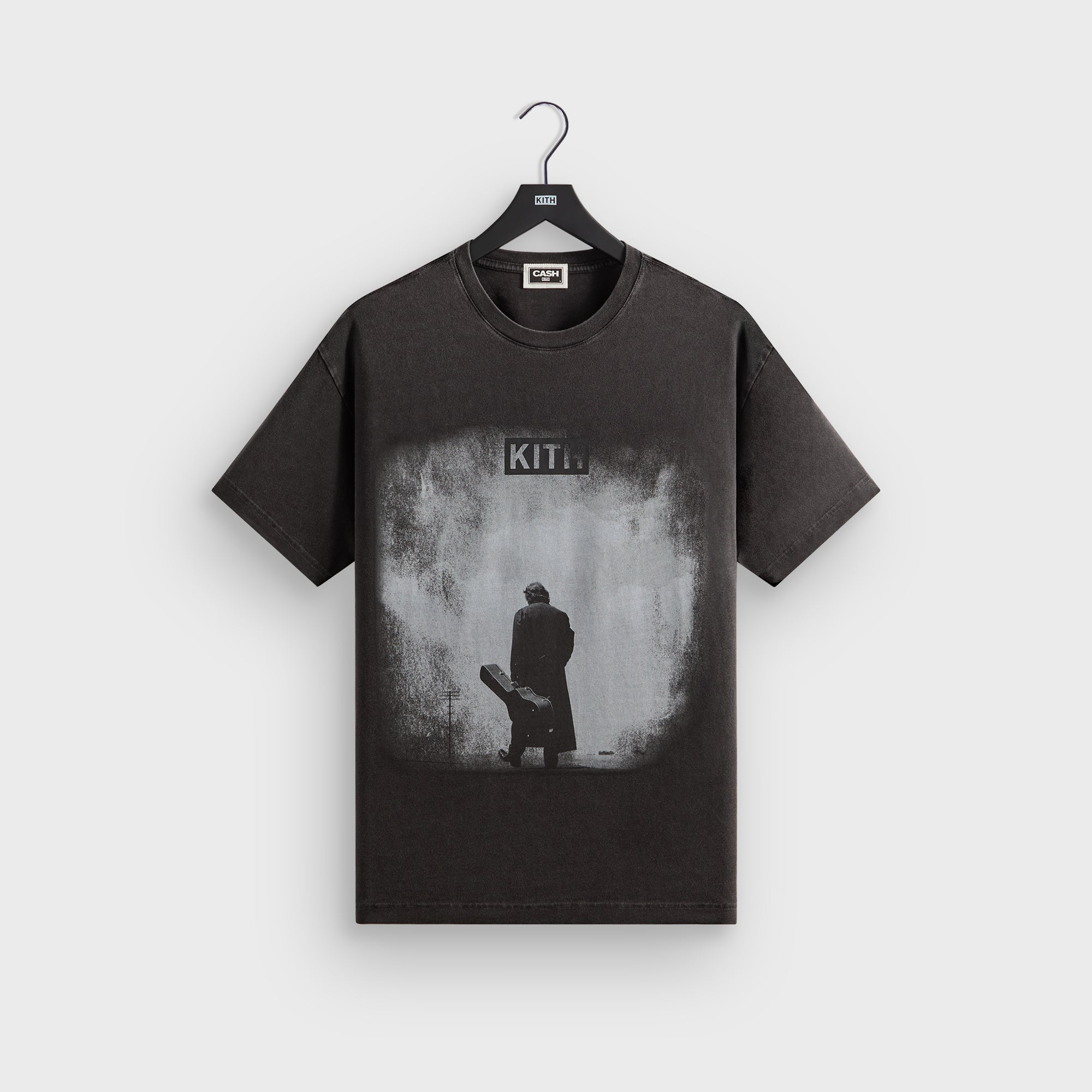 Kith Records for Johnny Cash I Walk The Line Vintage Tee - Black – Kith ...