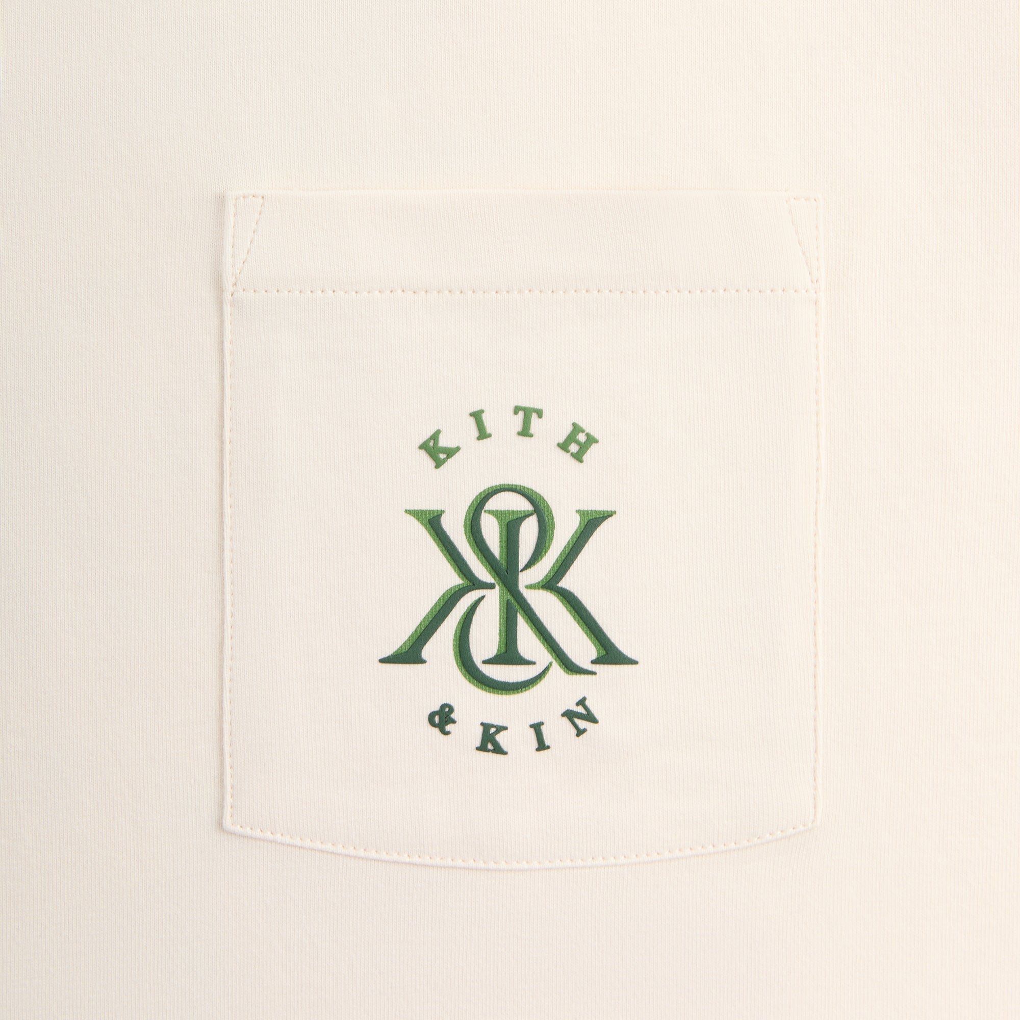 Kith NYC Ornate Baroque ポケットTシャツ Kith Ornate Baroque Pocket Tee - Sandrift – Kith Europe