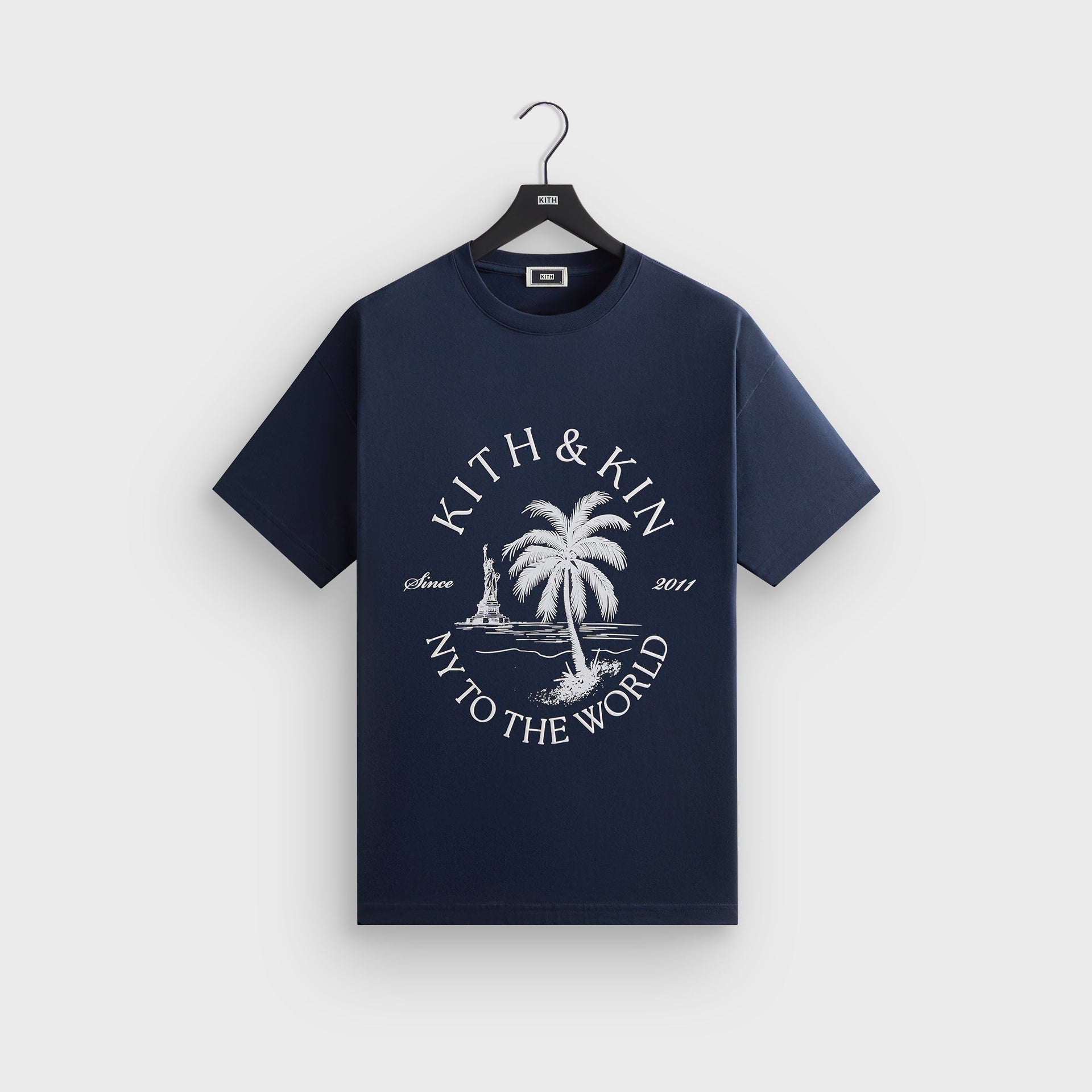 Kith NY to the World Palm Pocket Tee - Nocturnal PH