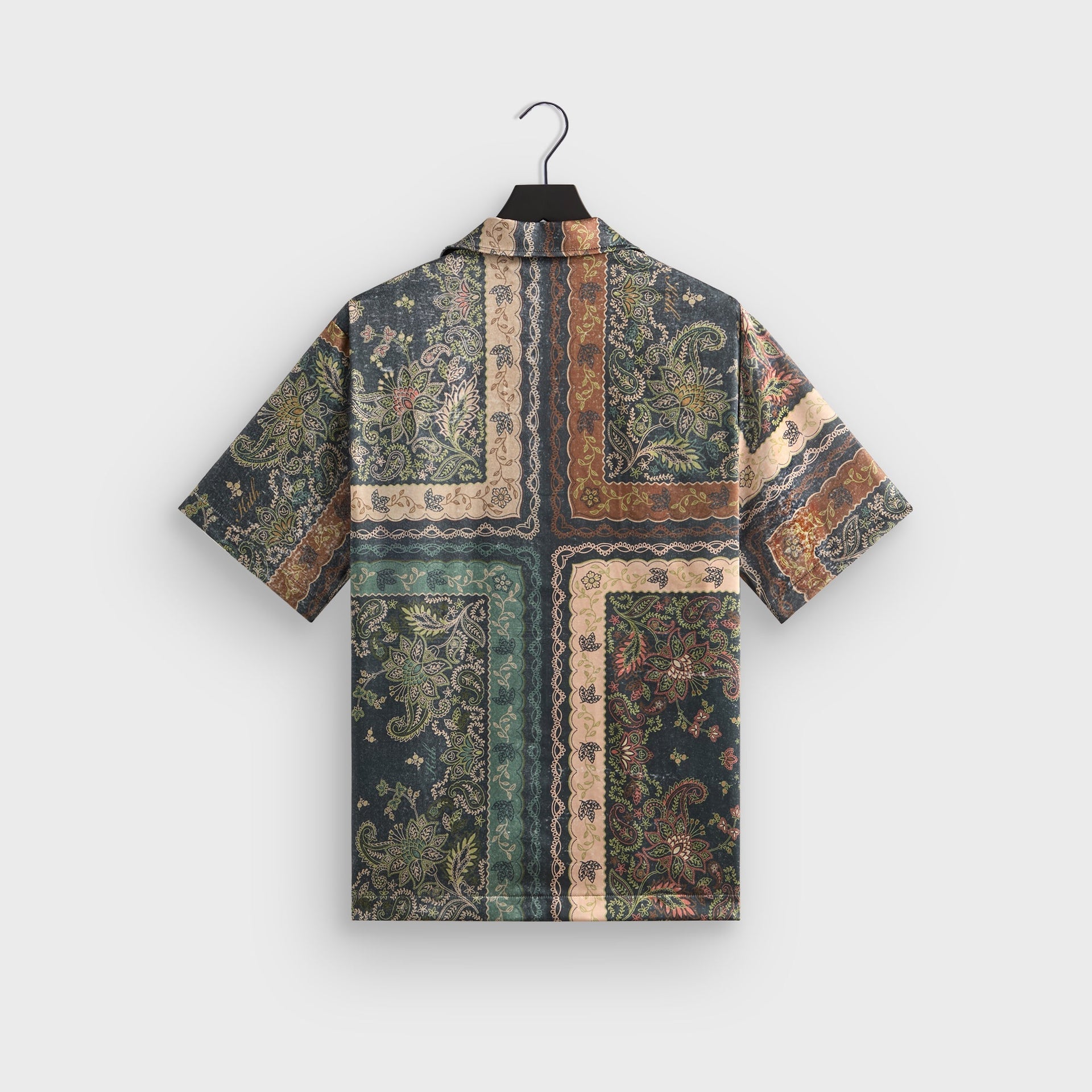 Kith Panelled Bandana Thompson Camp Collar Shirt - Stadium PH