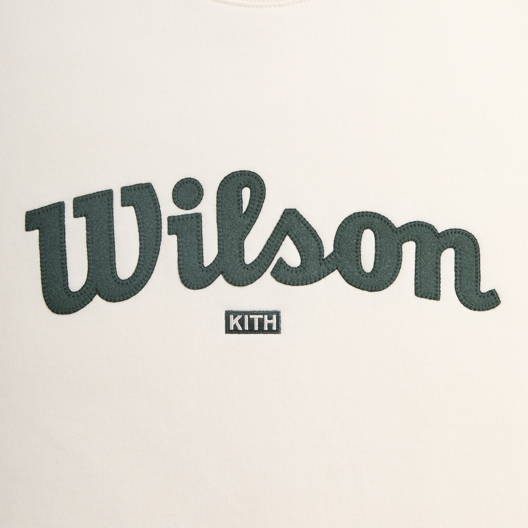 Kith x Wilson★Racquet Crew Nelson ロゴ スウェットシャツ Kith for Wilson Racquet Crew Nelson Crewneck - Sandrift
