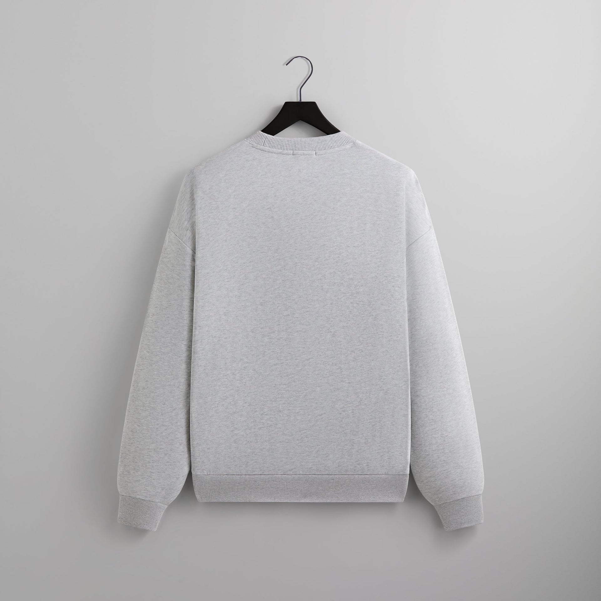 Kith for the Brooklyn Museum Collegiate Nelson Crewneck - Light Heather Grey