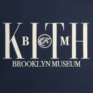 Kith for the Brooklyn Museum Serif Hoodie - Nocturnal