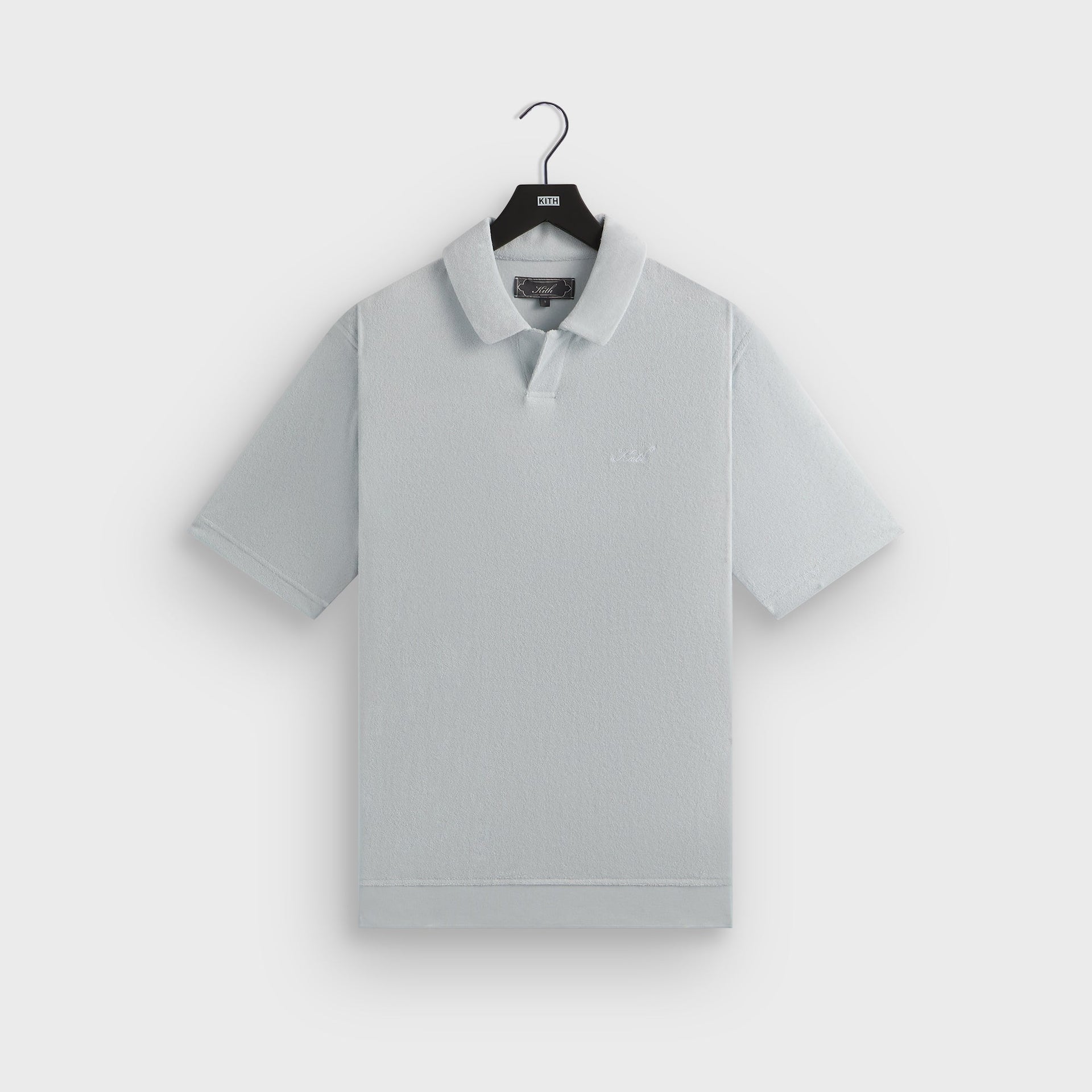 Kith Plush Terry Leo Polo - Light Indigo