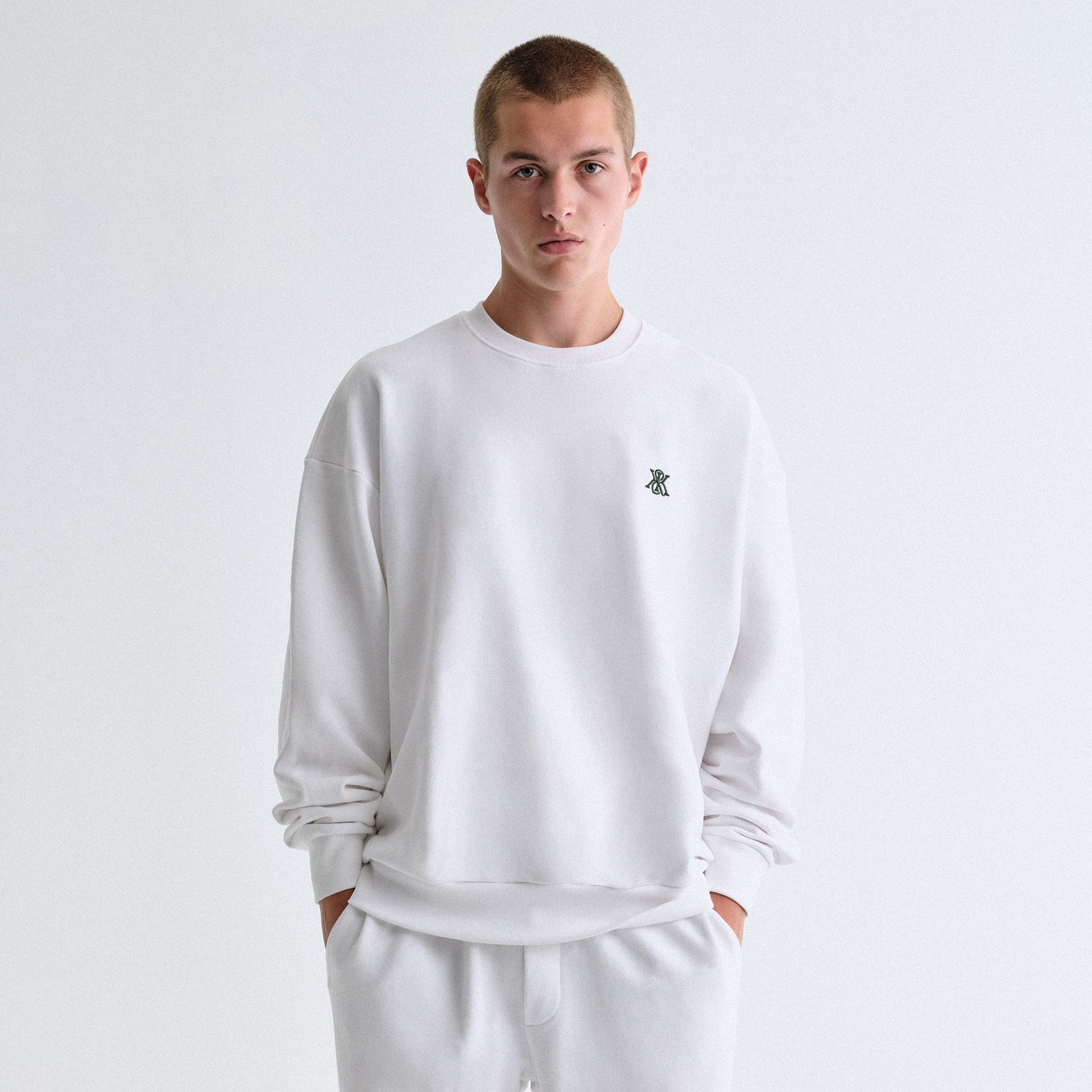 Kith Terry Nelson Crewneck - White