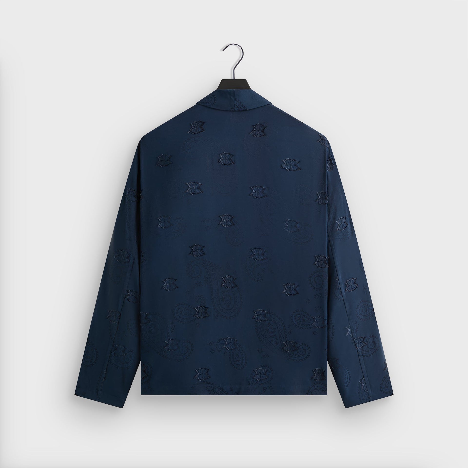 Kith Long Sleeve Thompson Crossover Shirt - Nocturnal PH
