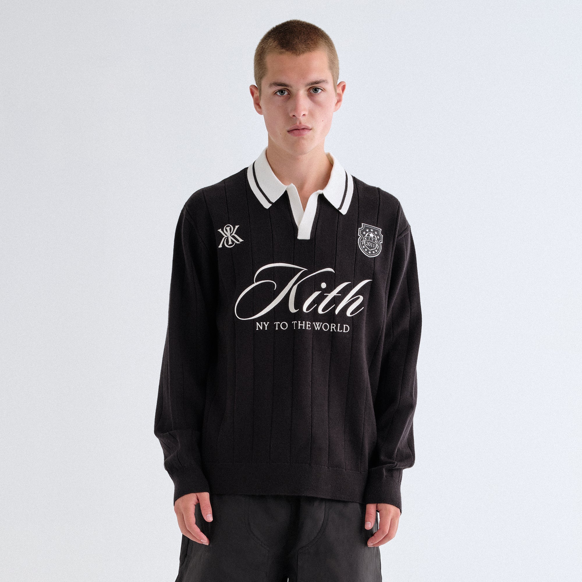 25FALL Kith Rugby Pullover Sweater美品 25FALL Kith Rugby Pullover Sweater美品 - メルカリ