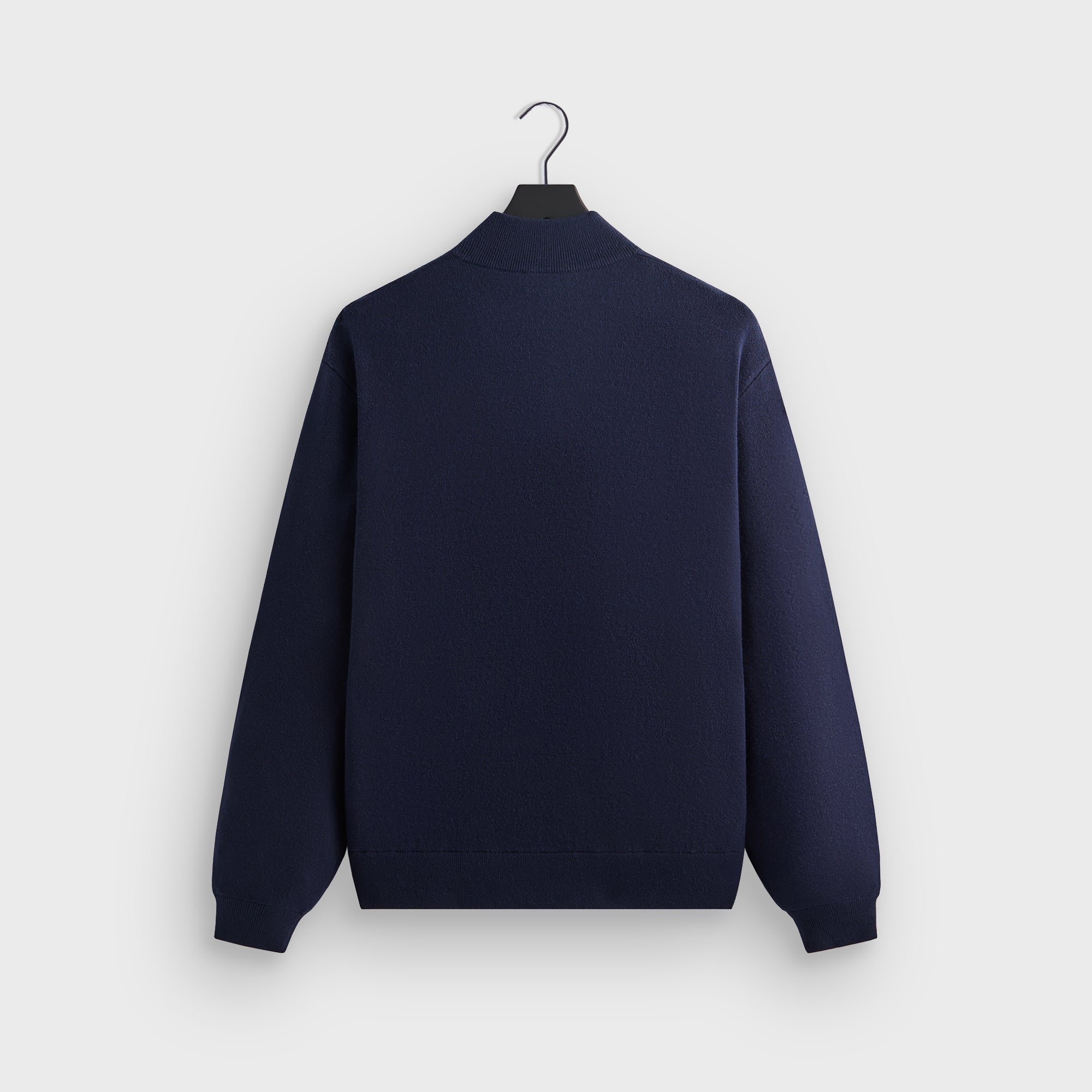 Kith Harmon Quarter Zip Mock Neck - Nocturnal – Kith Europe