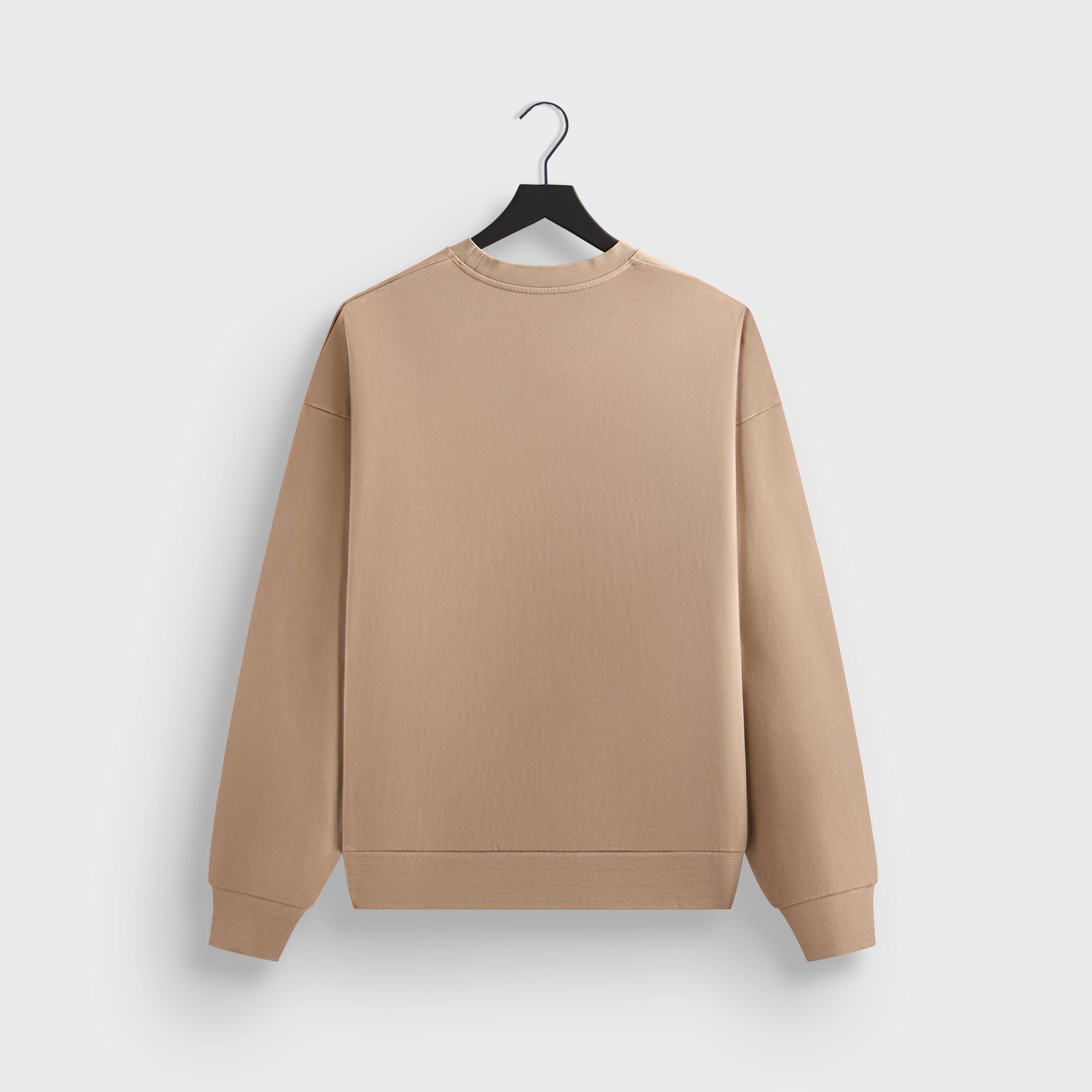 Kith 101 Compact Fleece Nelson Crewneck - Mound – Kith Europe