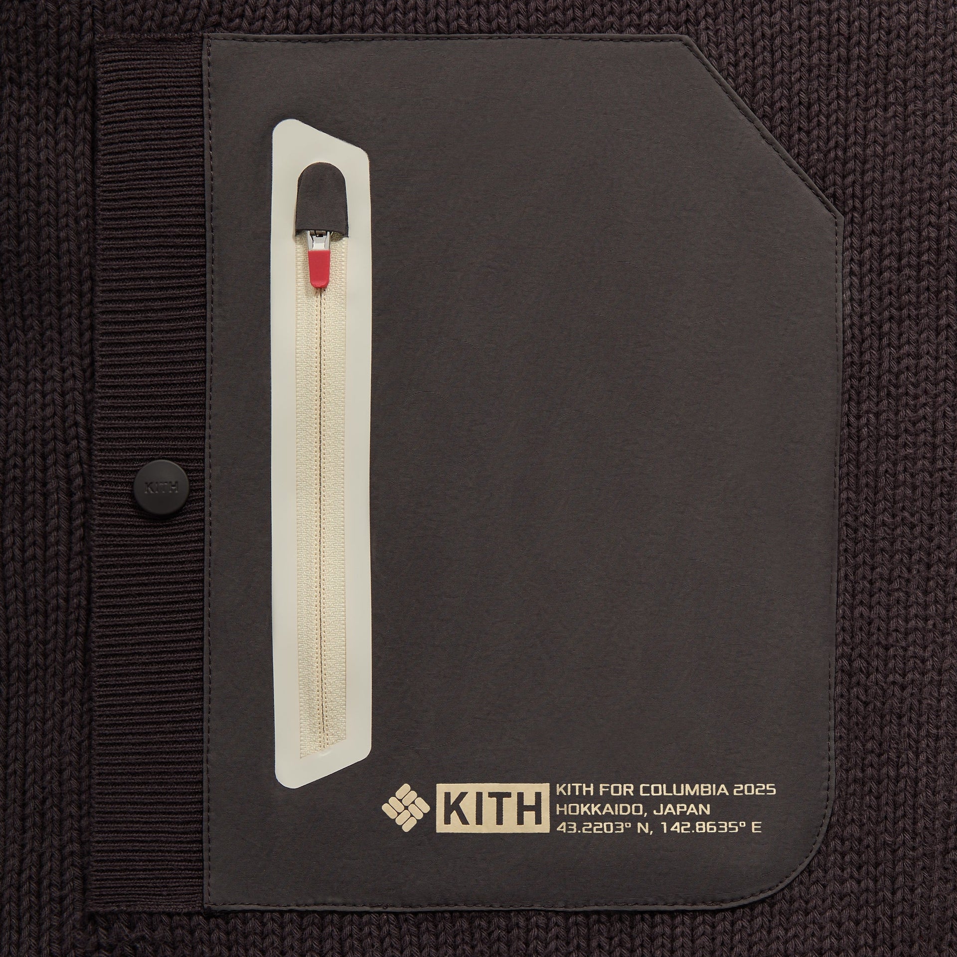 Kith for Columbia Tech Wyona Sweater - Kindling