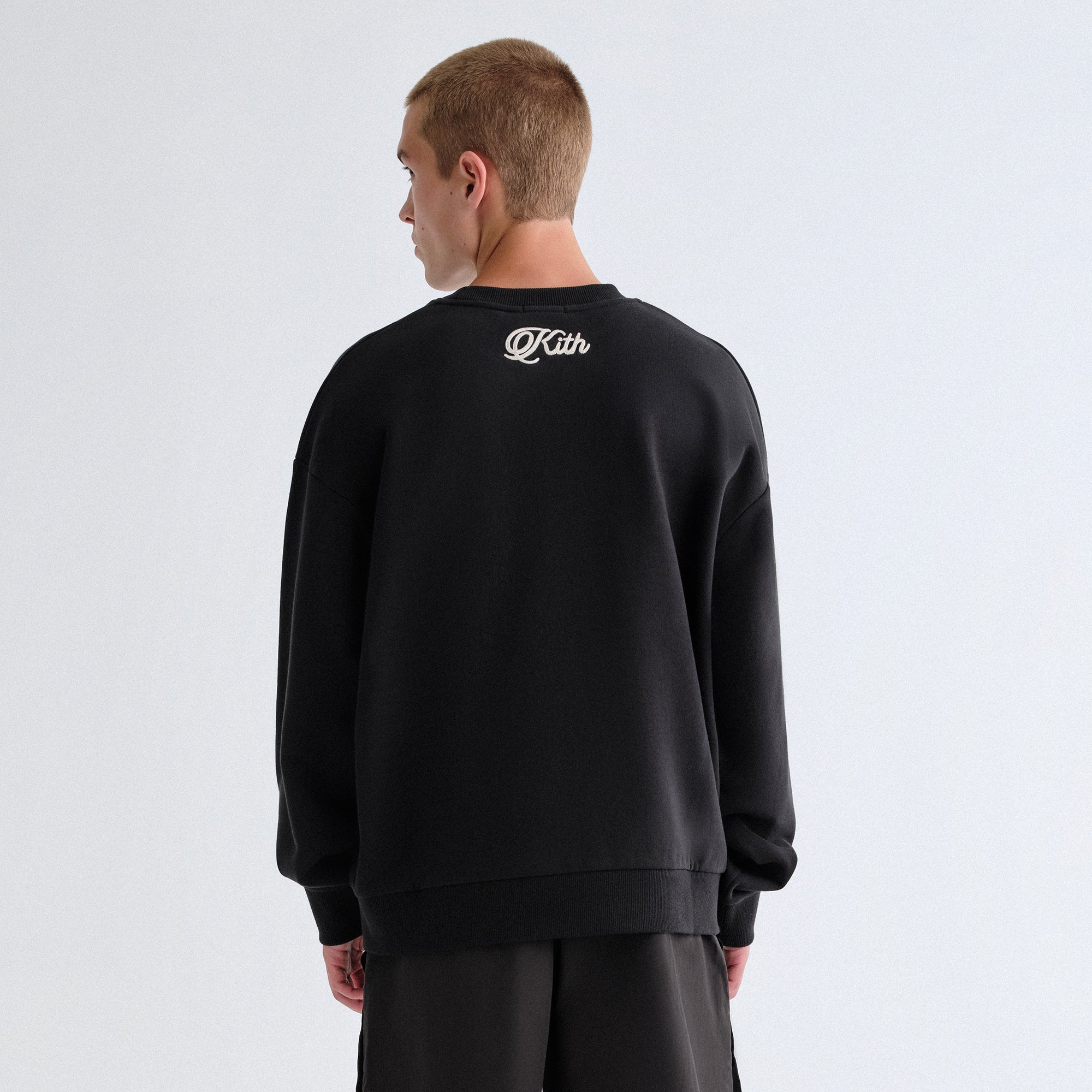 Kith Nelson Just Us Crewneck Sweatshirt - Black – Kith Europe