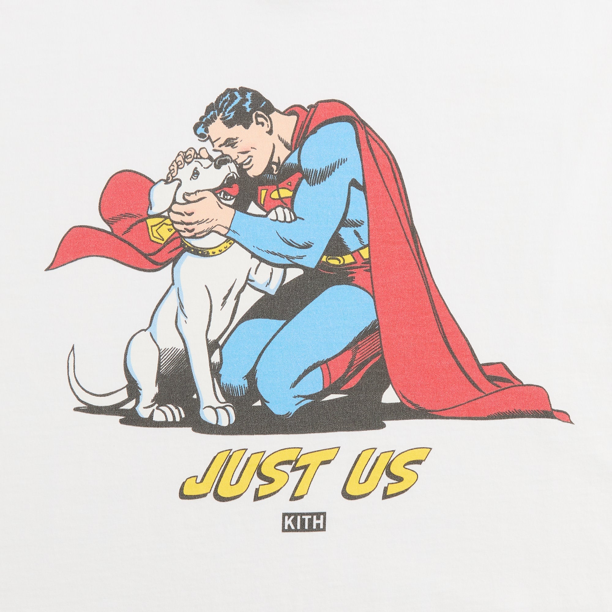 KITH キス Superman スーパーマン Just Us Vintage Tシャツ Kith x Superman Just Us Vintage Tee White Men's - SS25 - US