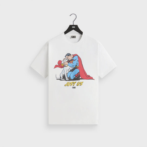 KITH キス Superman スーパーマン Chains Vintage Tシャツ Superman | Kith Kids Chains Vintage Tee - White – Kith Europe