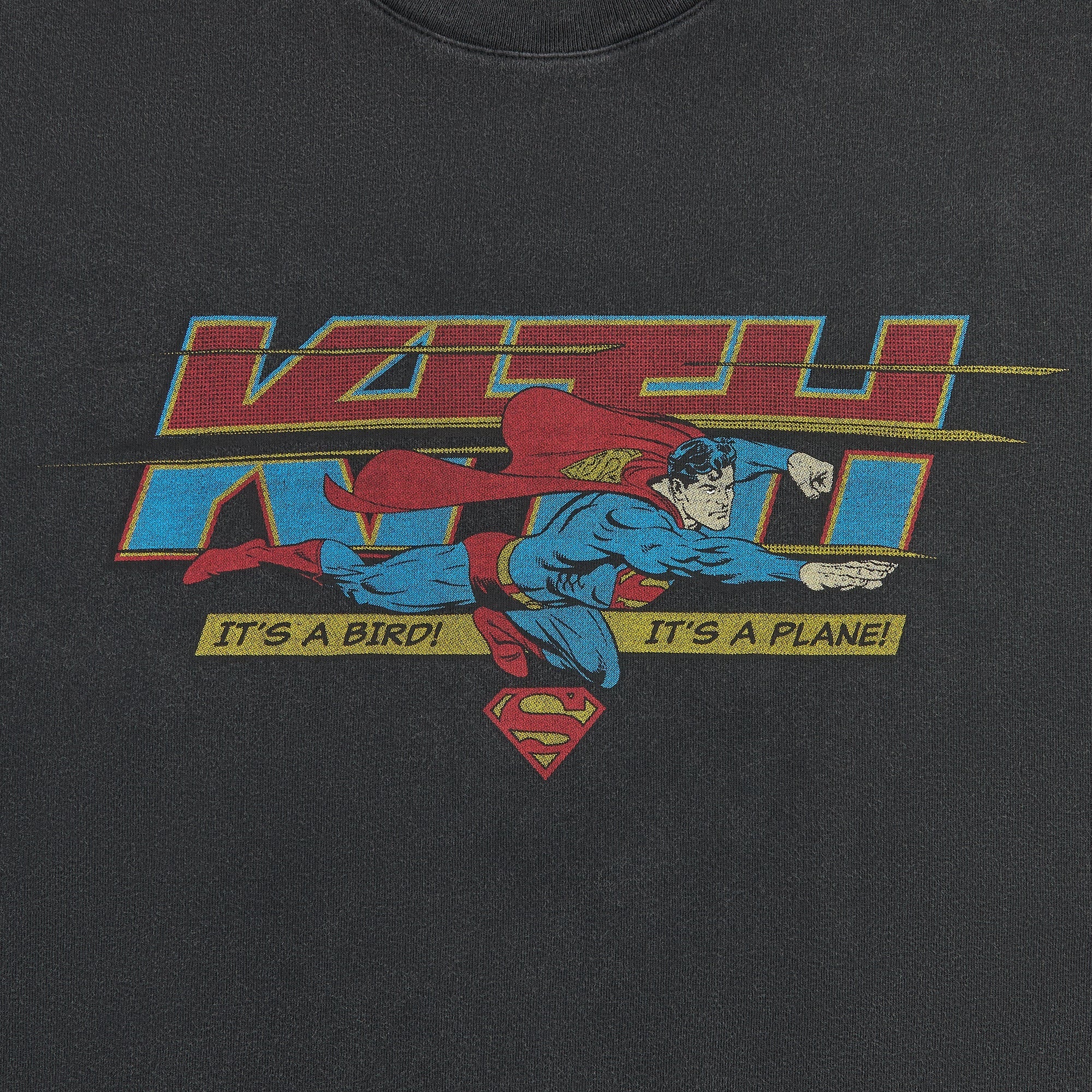 Superman | Kith It's a Bird Vintage Tee - Black – Kith Europe