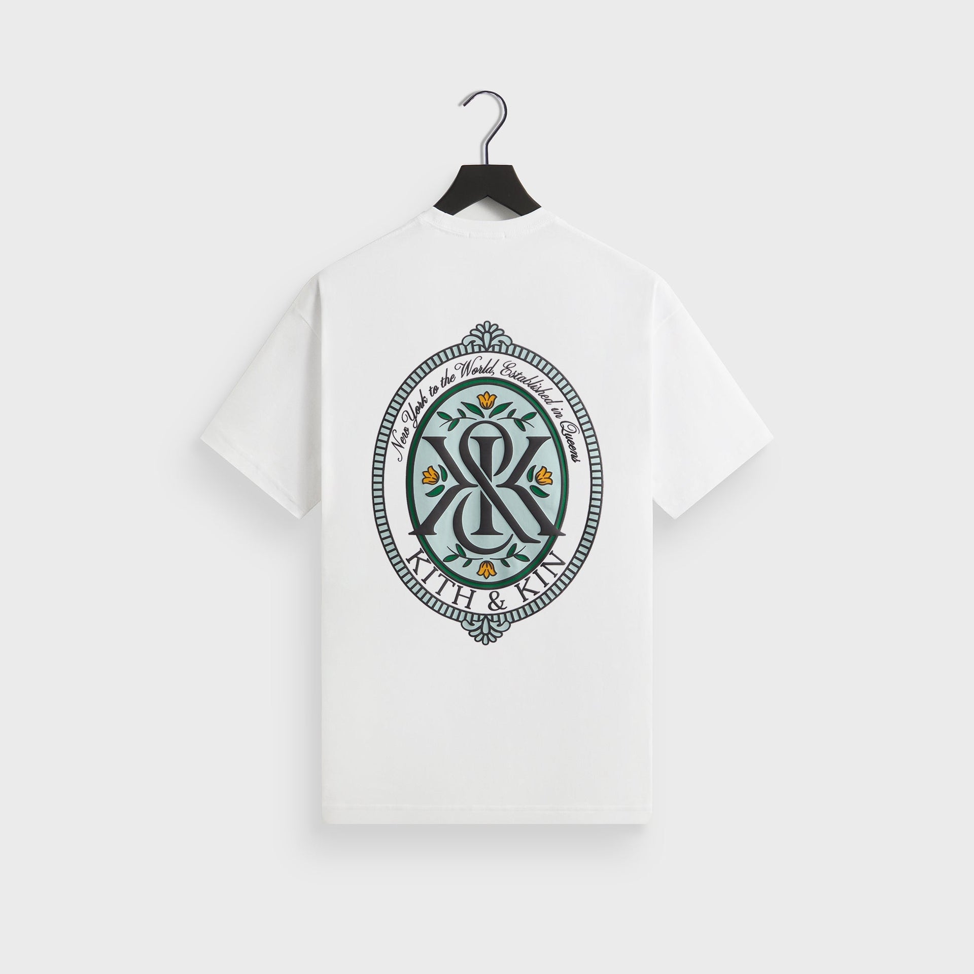 Kith Queens Crest Tee - White PH