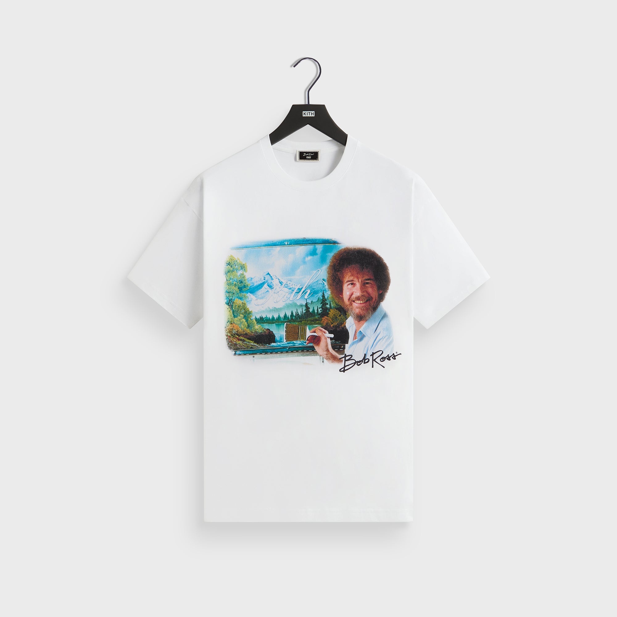 Kith for Bob Ross Portrait Tee - White – Kith Europe