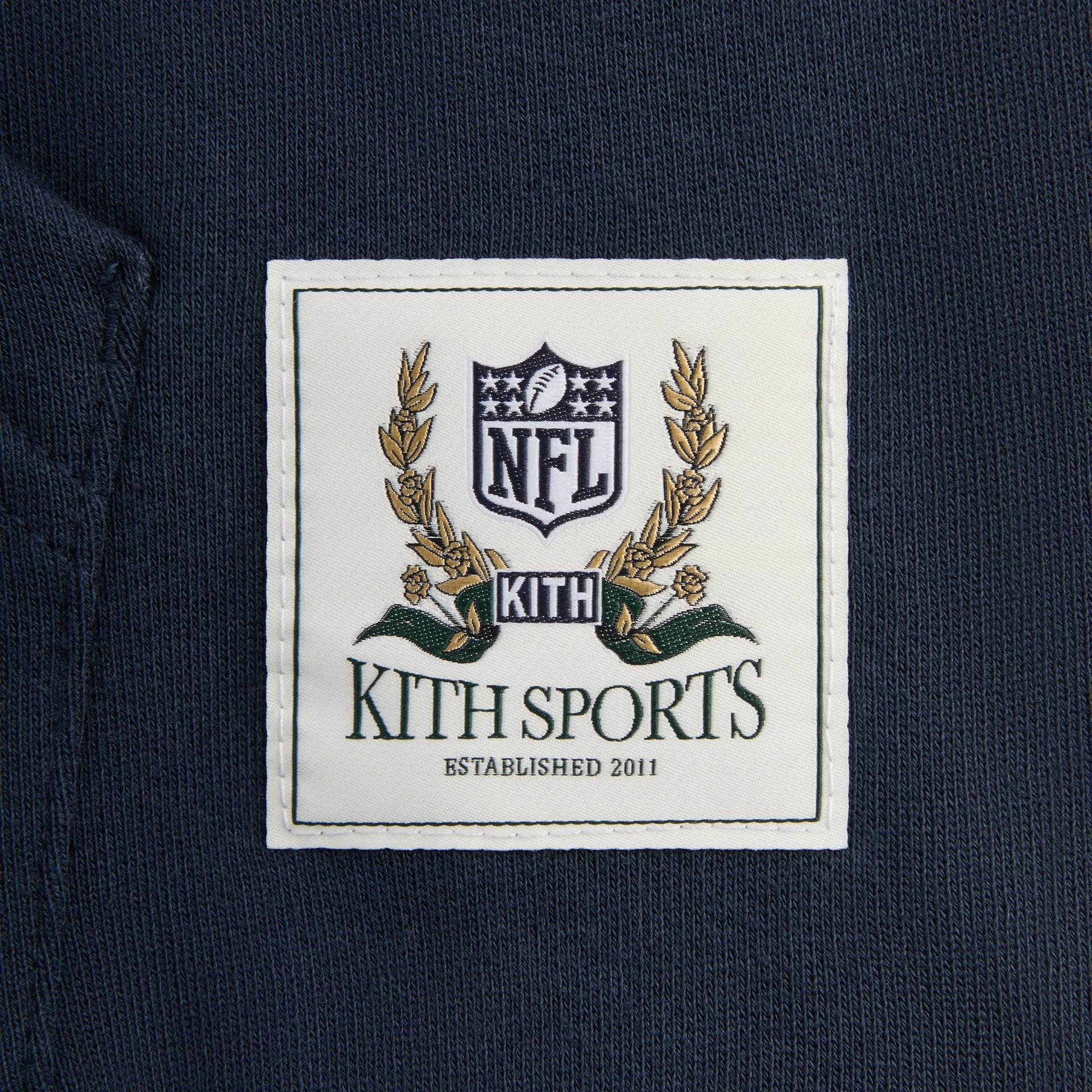 Kith for the NFL Chicago Bears Vintage Nelson Hoodie - Nocturnal