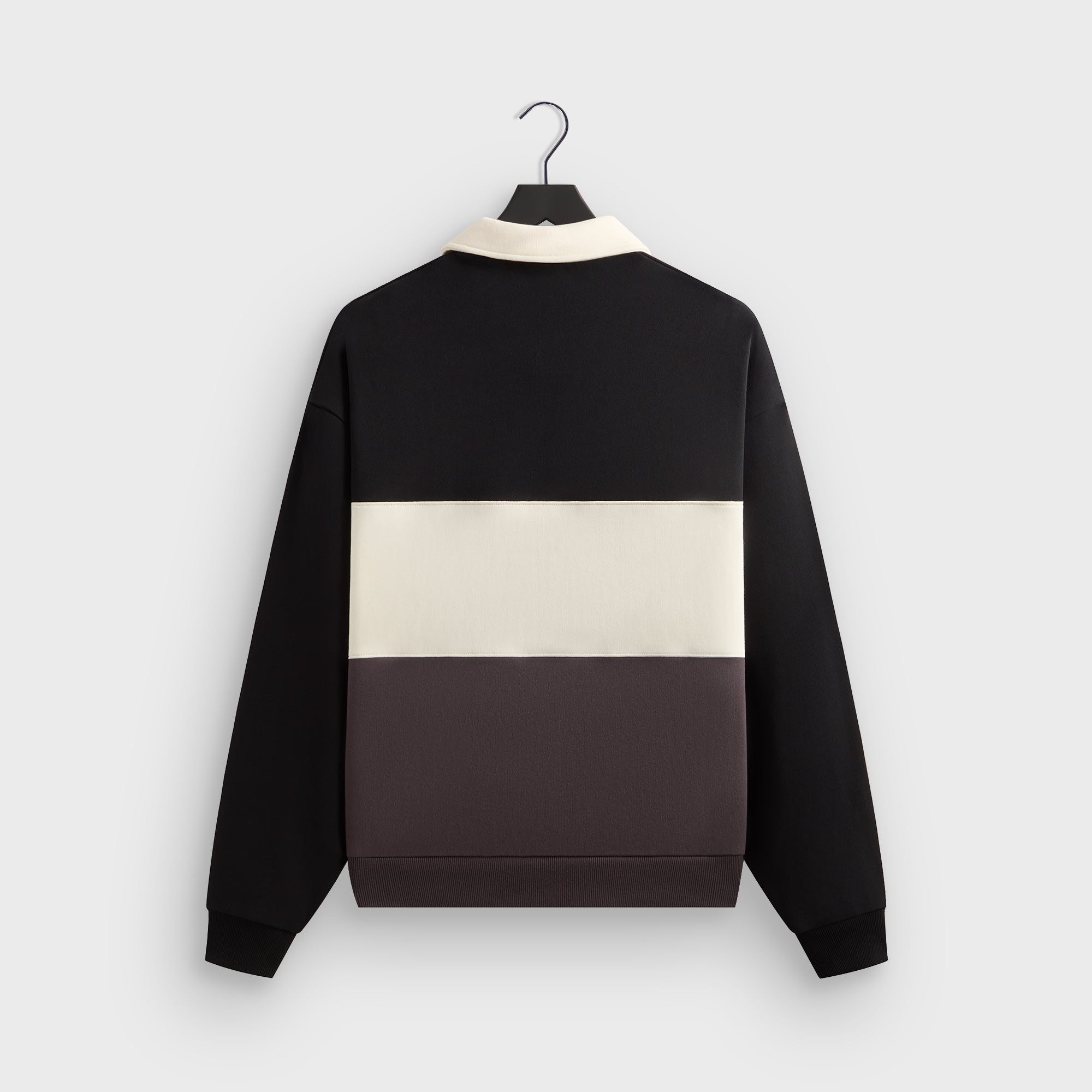 Kith Nelson Rugby Pullover - Black – Kith Europe