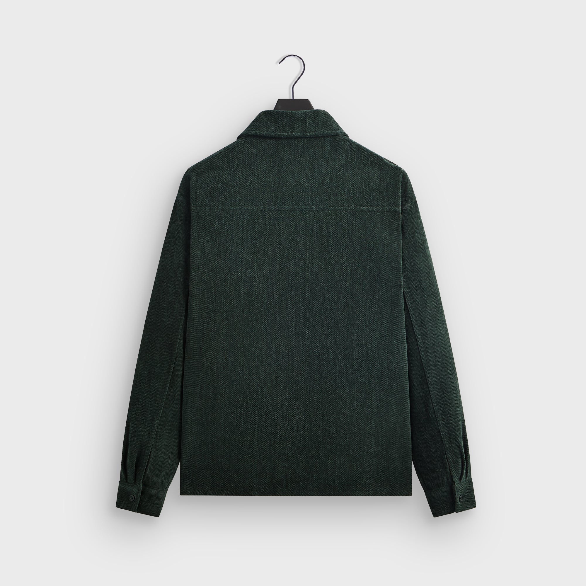 Kith Herringbone Velour Henson Buttondown - Stadium – Kith Europe