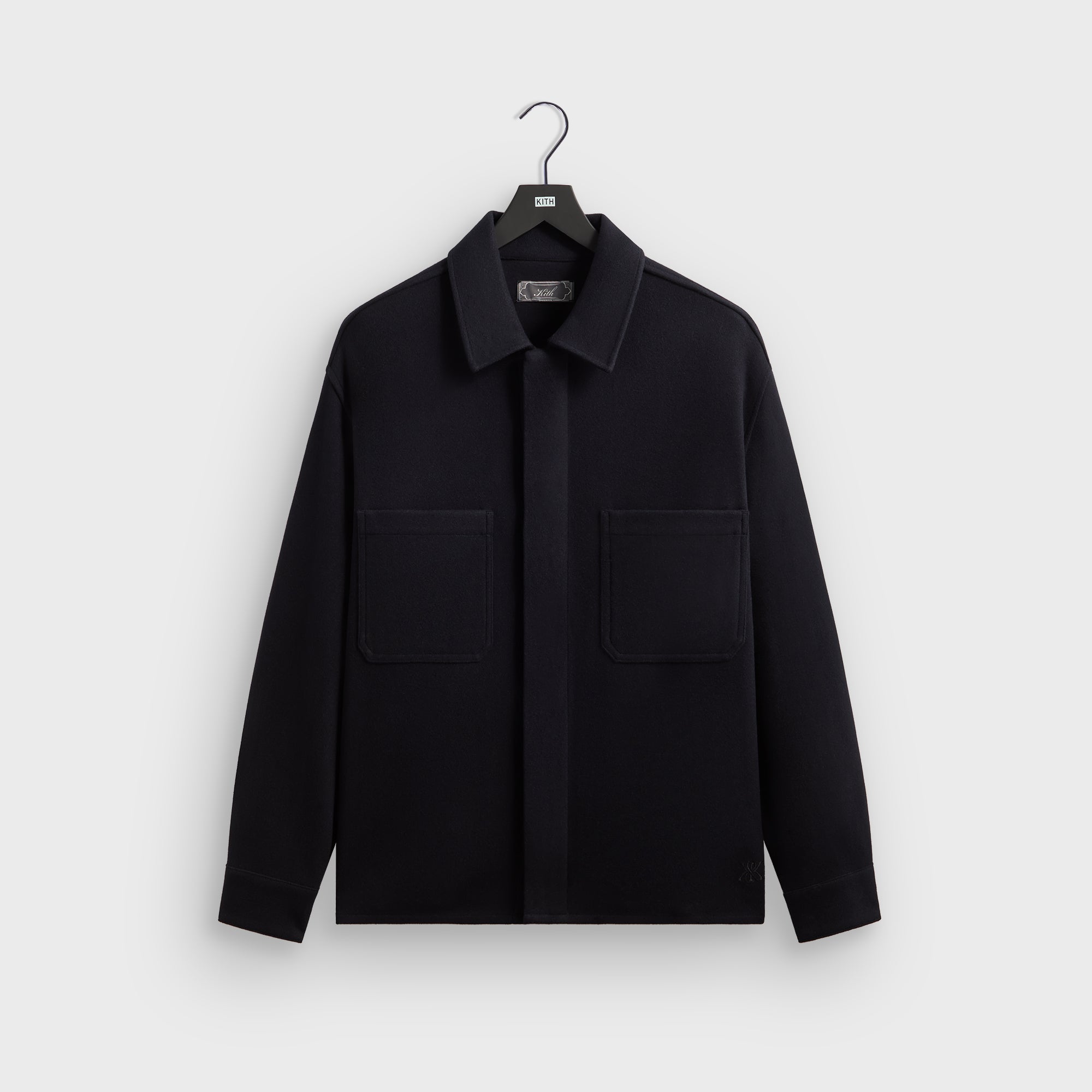 Kith Felted Jersey Ace Shirt - Ink – Kith Europe