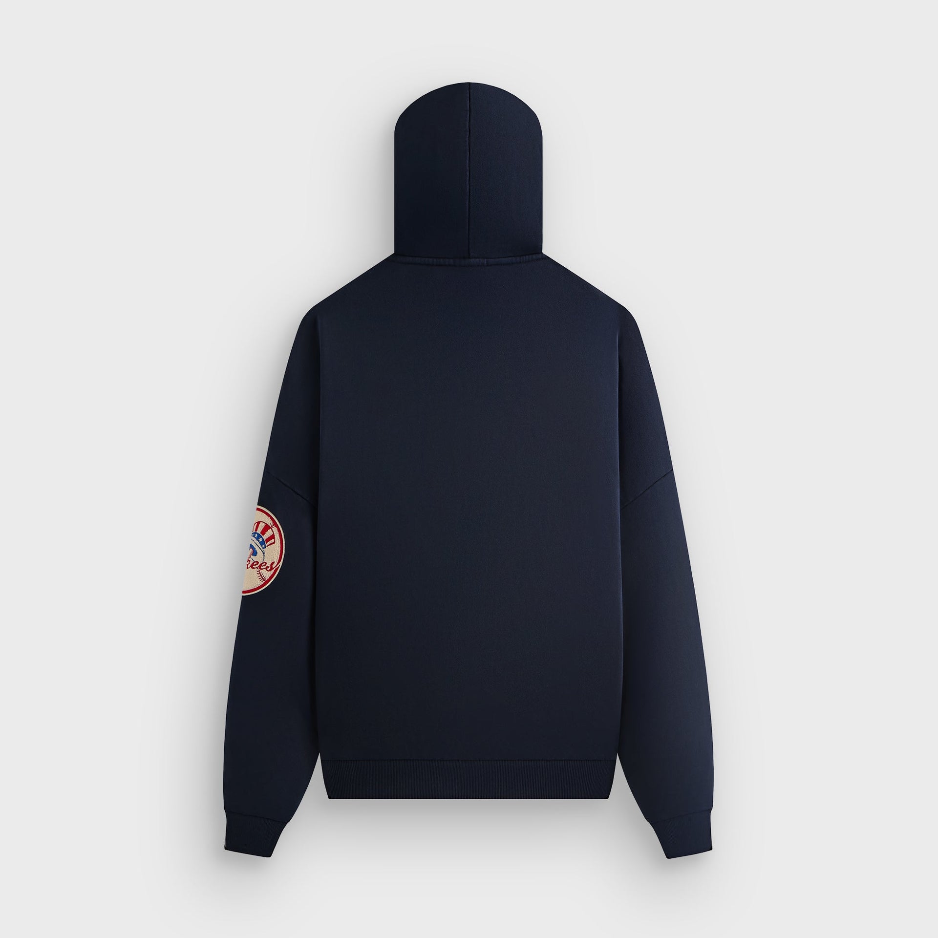 Kith for the New York Yankees Plush Fleece Cropped Braxton Hoodie - Nocturnal - PH
