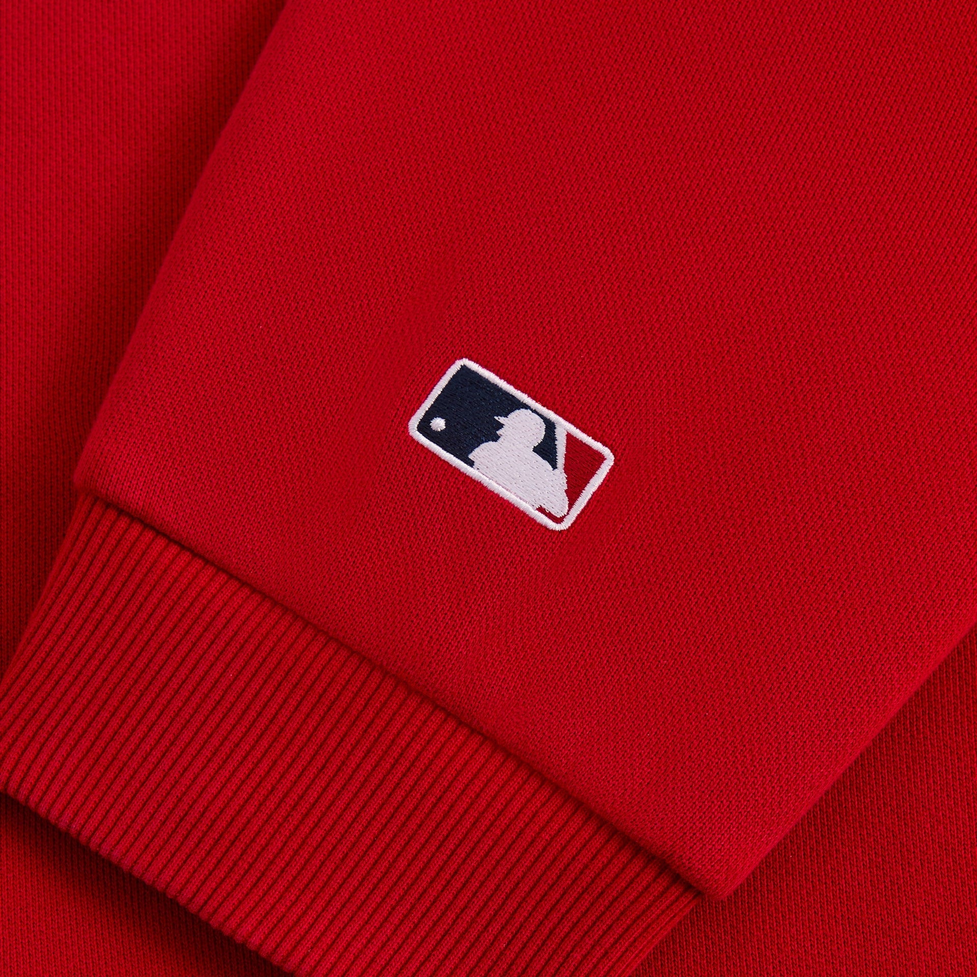 Kith for the New York Yankees Plush Fleece Cropped Braxton Hoodie - Fame - PH