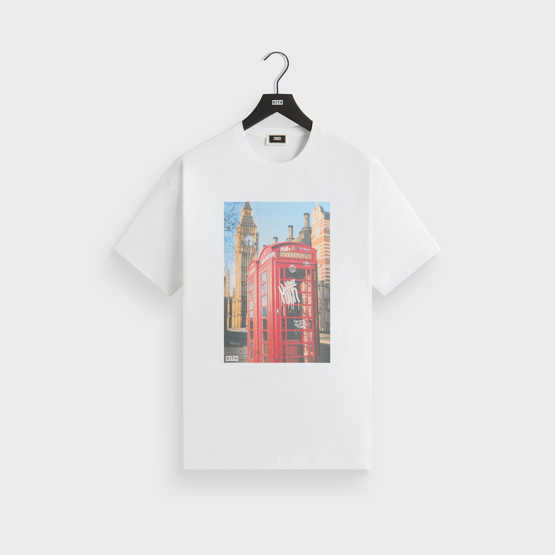 Kith London Graffiti Booth Tee - White - PH