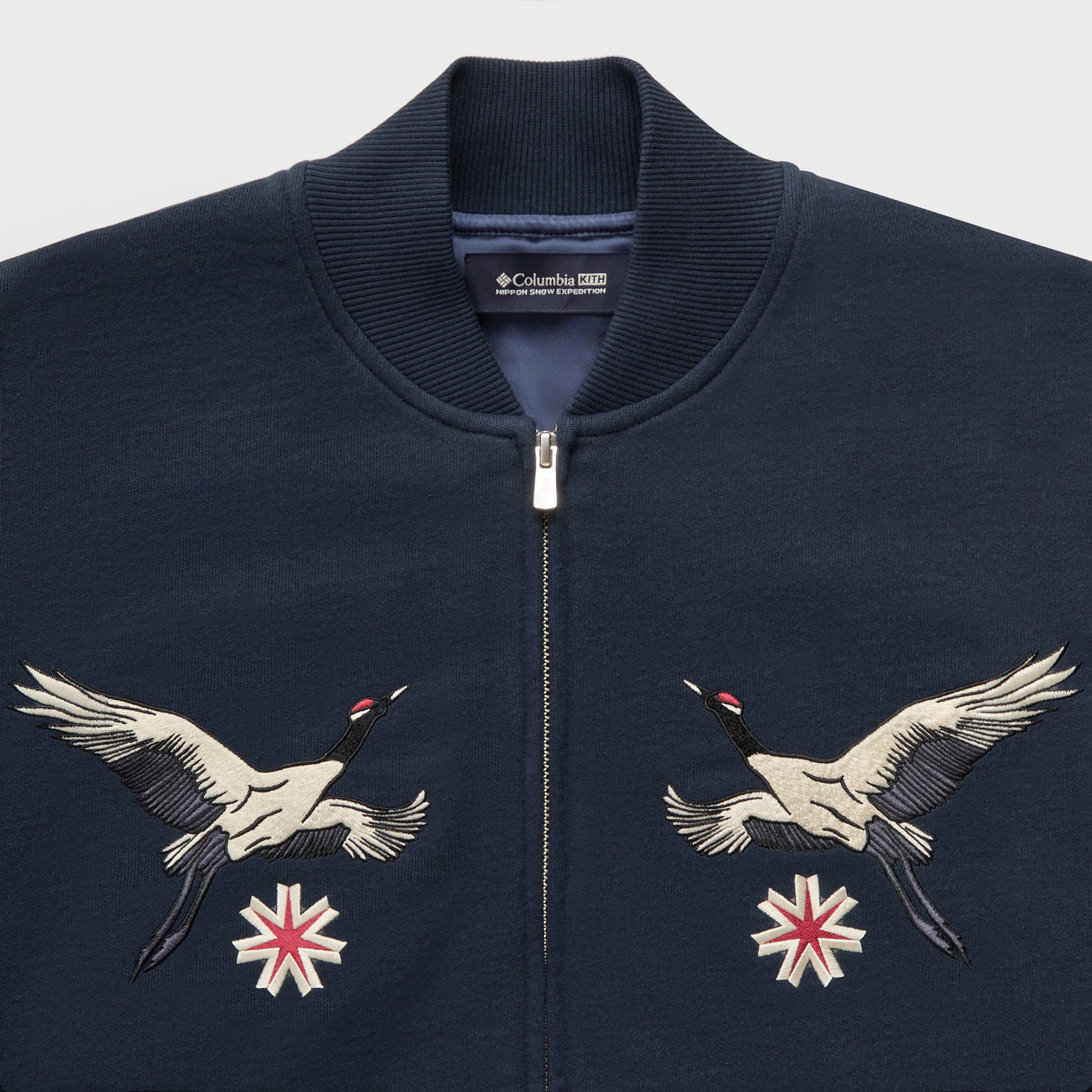 Kith for Columbia Crane Vintage Braxton Zip Up Jacket - Nocturnal