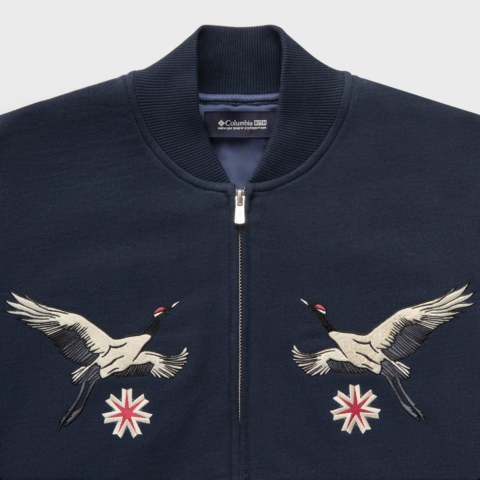 Kith for Columbia Crane Vintage Braxton Zip Up Jacket - Nocturnal - PH