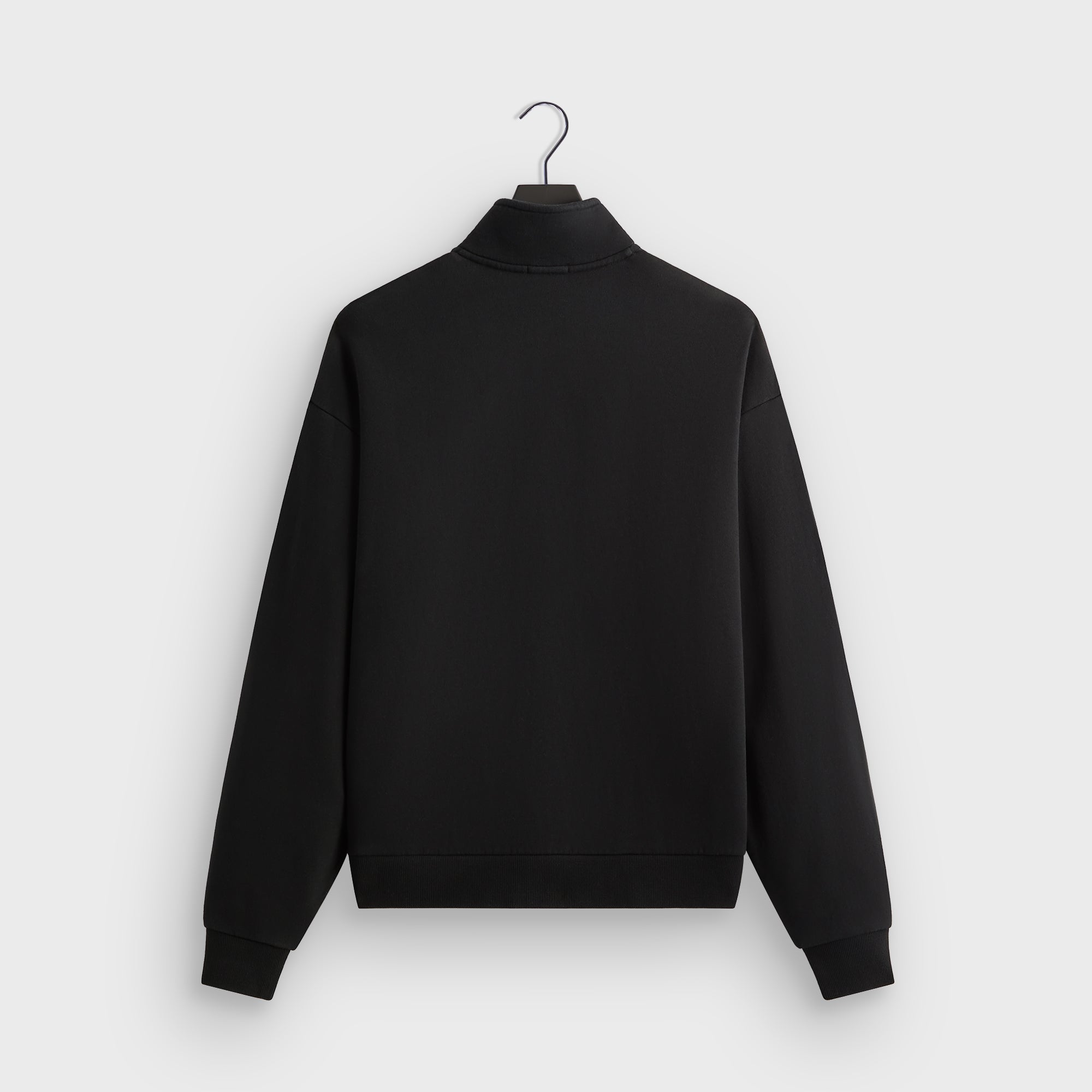 Kith Nelson Quarter Zip - Black – Kith Europe