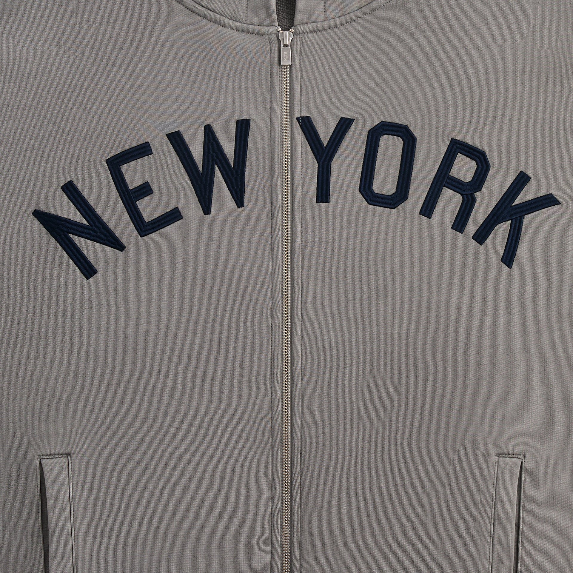 Kith for the New York Yankees Braxton Full Zip Hoodie - Statue