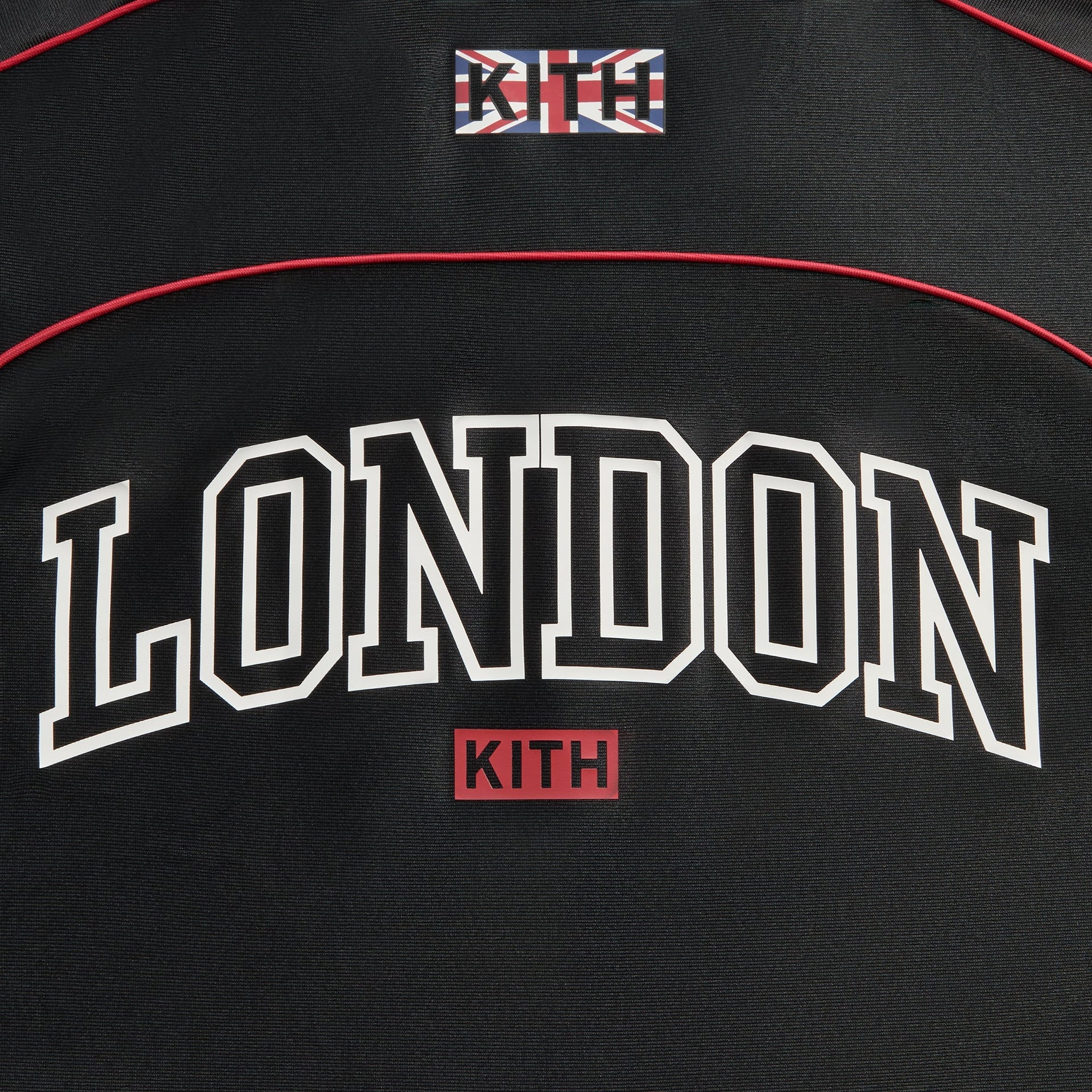 Kith London Long Sleeve Agu Soccer Jersey - Black - PH