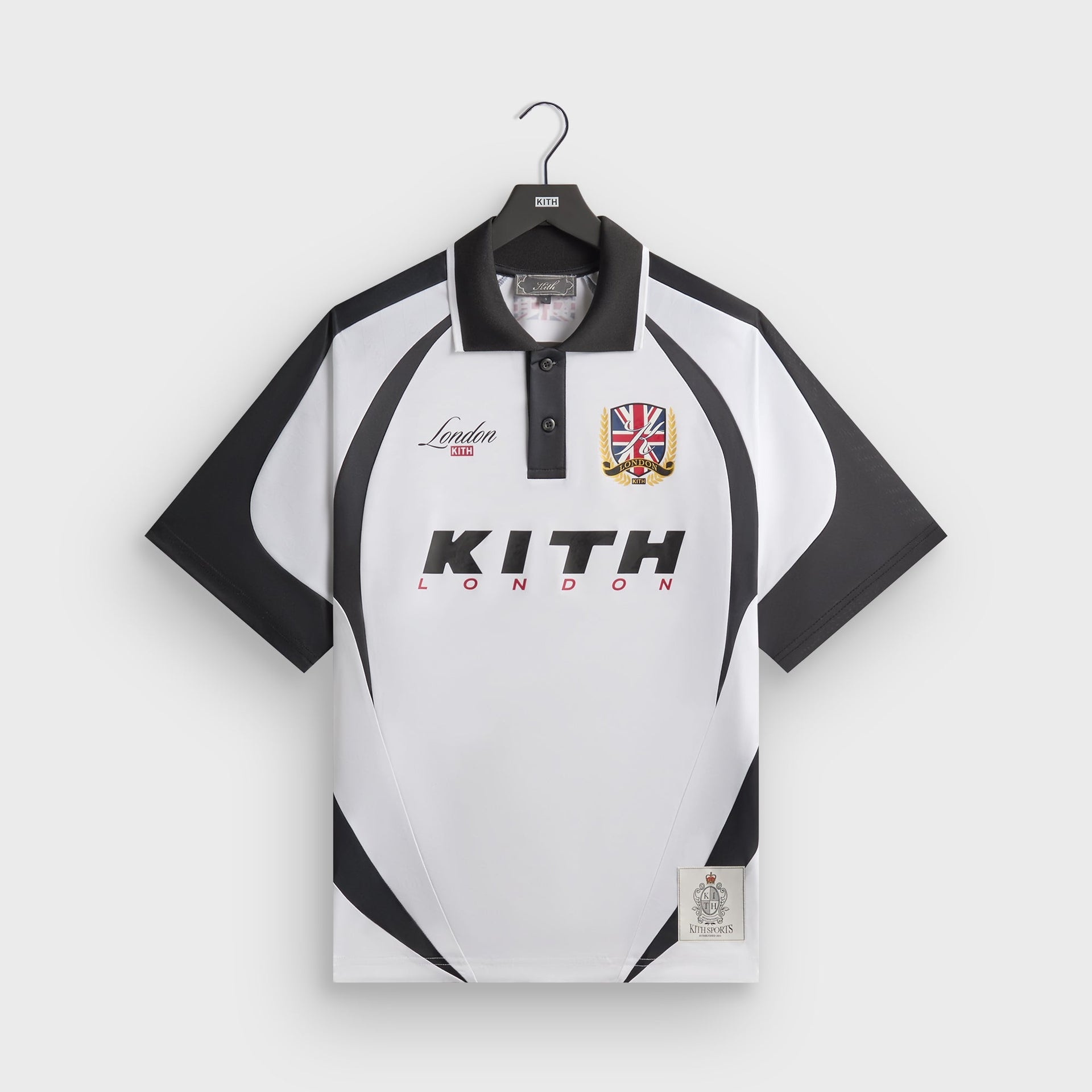Kith London Polo Soccer Jersey - White - PH