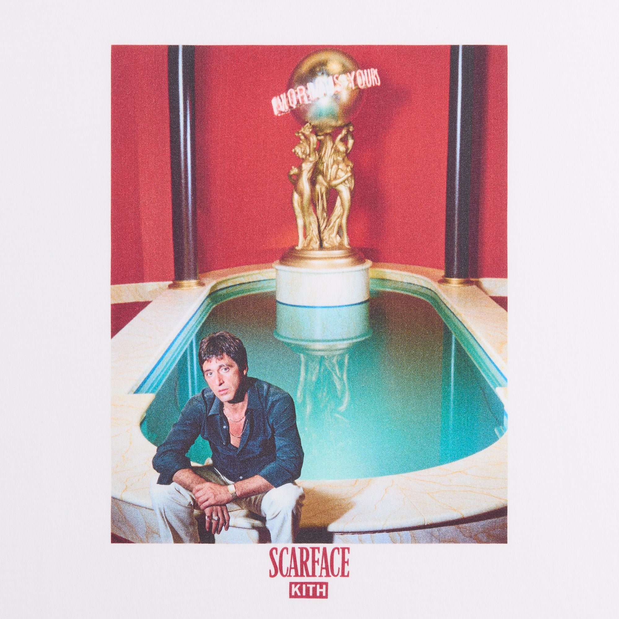 KITH SCARFACE Tシャツ ホワイト　M KHM034180-101-Front_59adbfe3-