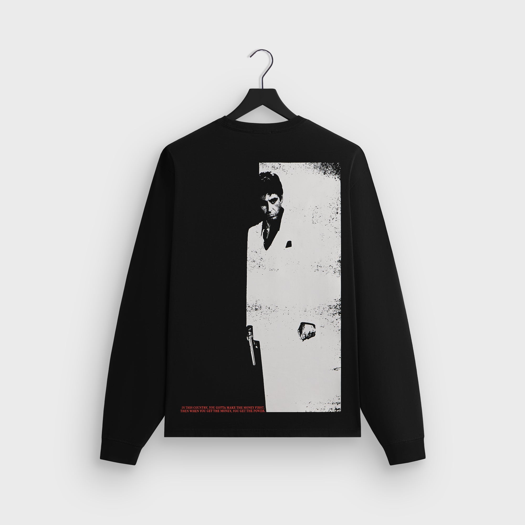 Kith for Scarface Tony Montana Long Sleeve Tee - Black – Kith Europe