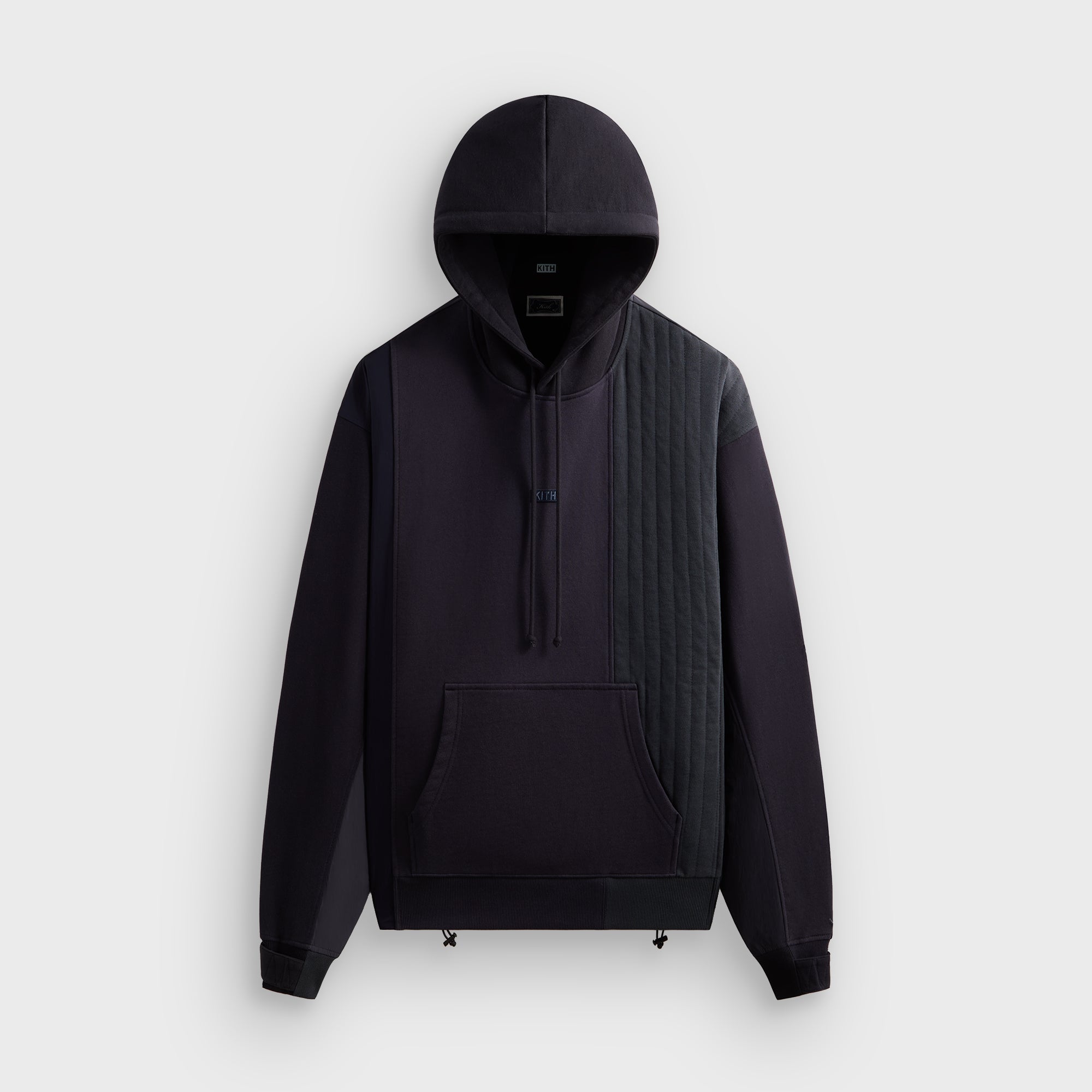 Kith Nylon Combo Nelson Hoodie - Admiral – Kith Europe