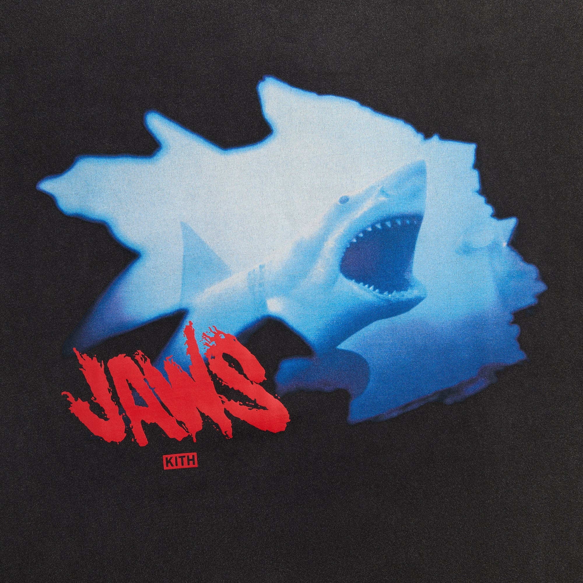 Kith for JAWS Shipwreck Vintage Tee - Black – Kith Europe