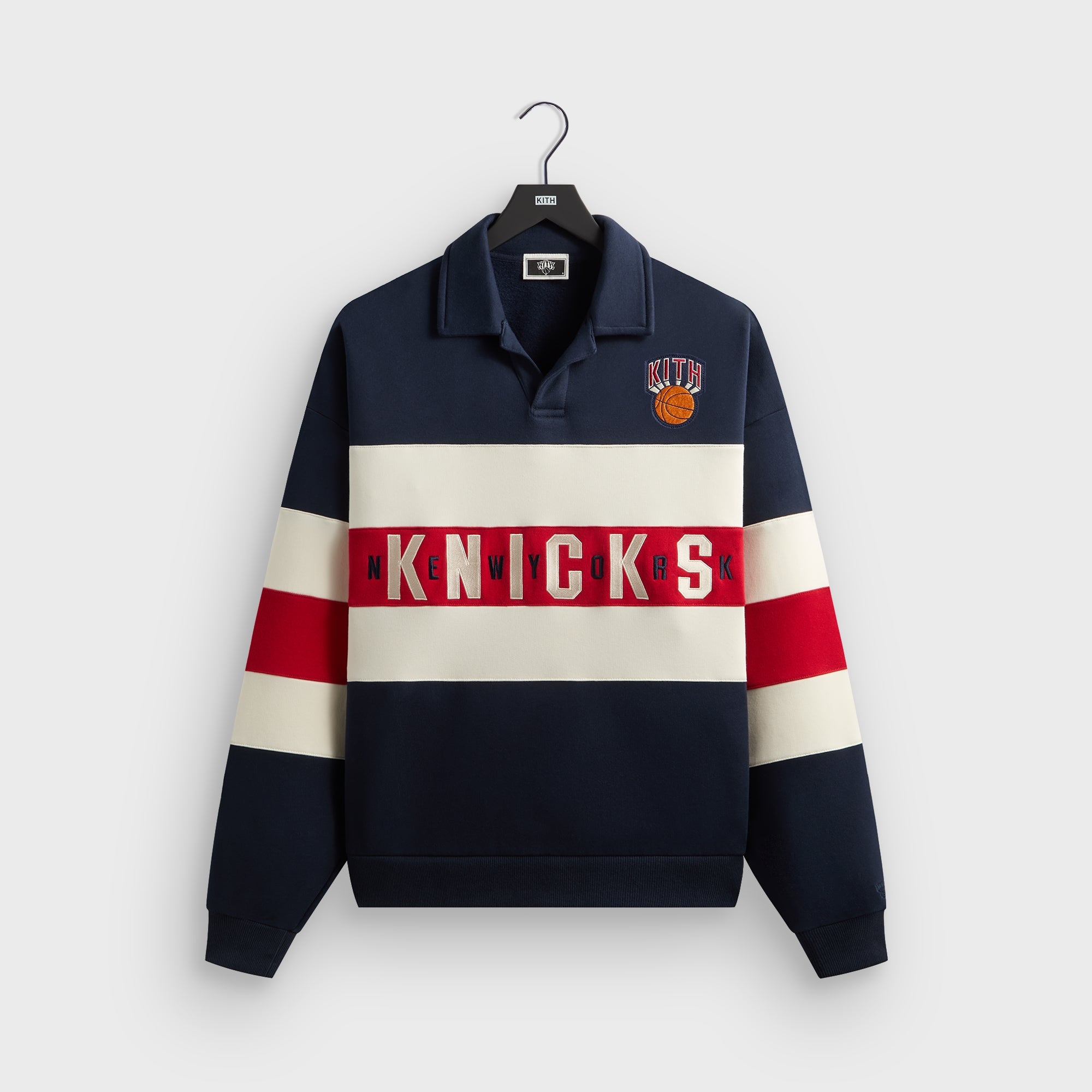 Kith for the New York Knicks Classic Nelson Rugby - Nocturnal