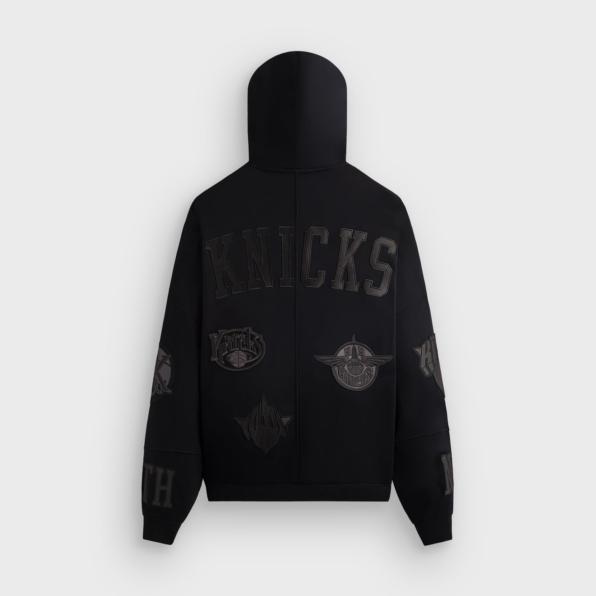 Kith for the New York Knicks Mash Up Braxton Vintage Hoodie - Black - PH
