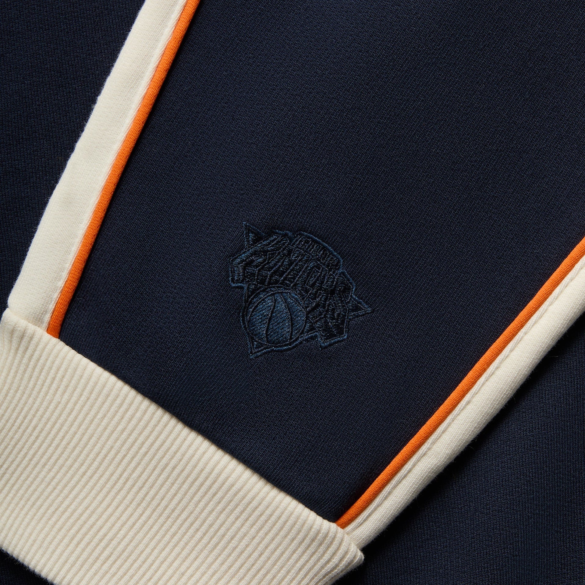 Kith for the New York Knicks Coach Vintage Nelson Quarter Zip - Nocturnal - PH